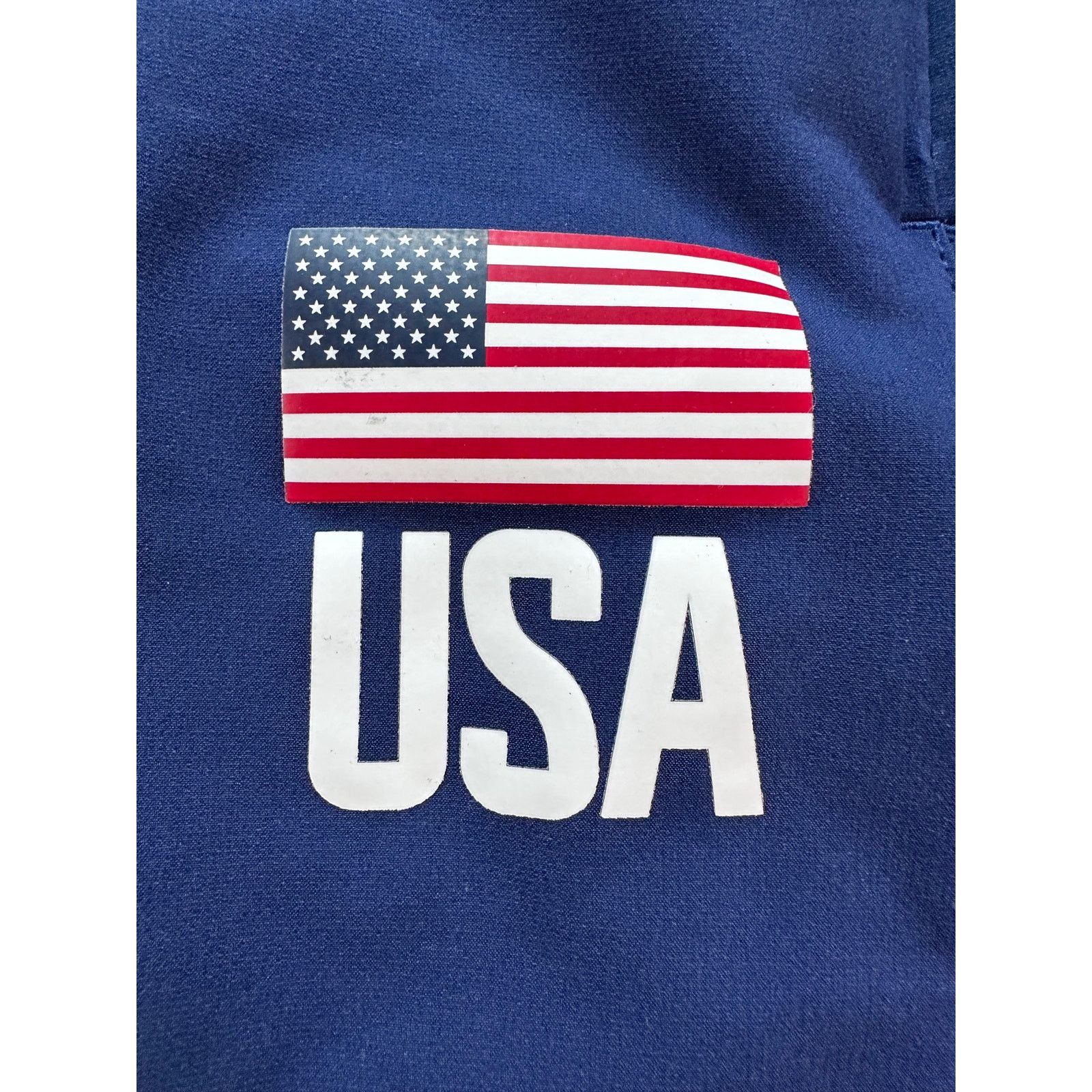 Adidas Adidas Womens USA National Volleyball Track Pants Blue Pants Size 32" / US 10 / IT 46 - 3 Thumbnail
