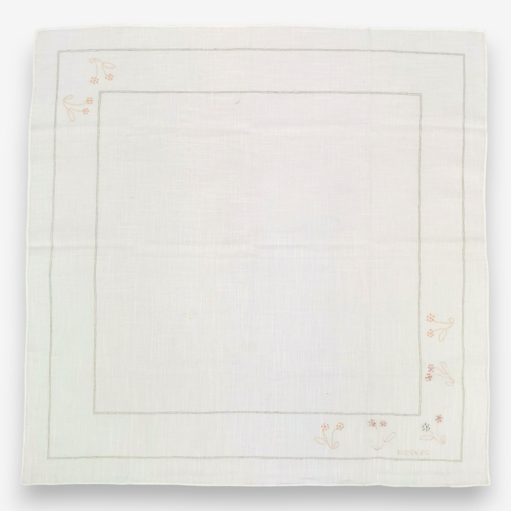 Lanvin Vintage Lanvin Handkerchief Neckerchief Bandana Size ONE SIZE - 2 Thumbnail