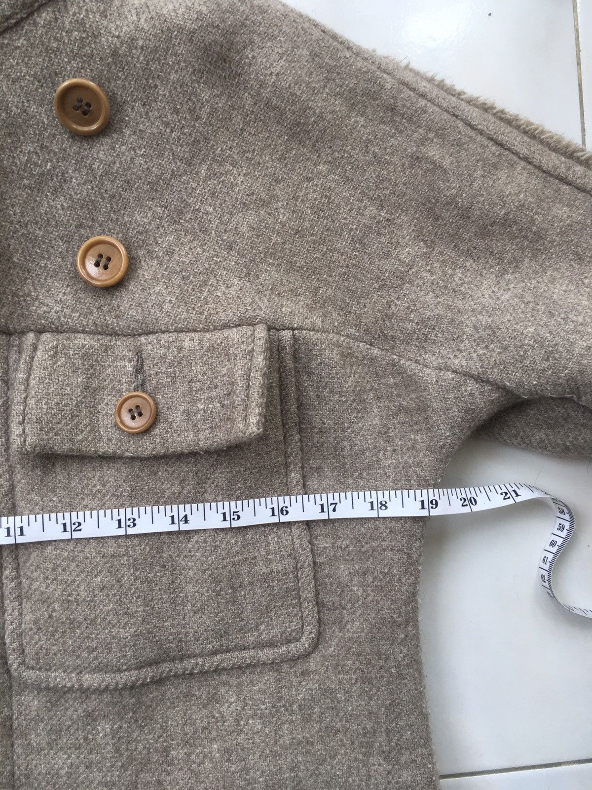 CABANE de ZUCCa × Issey Miyake × Zucca Issey Miyake Zucca Fur 3 Way Neck Long Coat Size S / US 4 / IT 40 - 15 Thumbnail