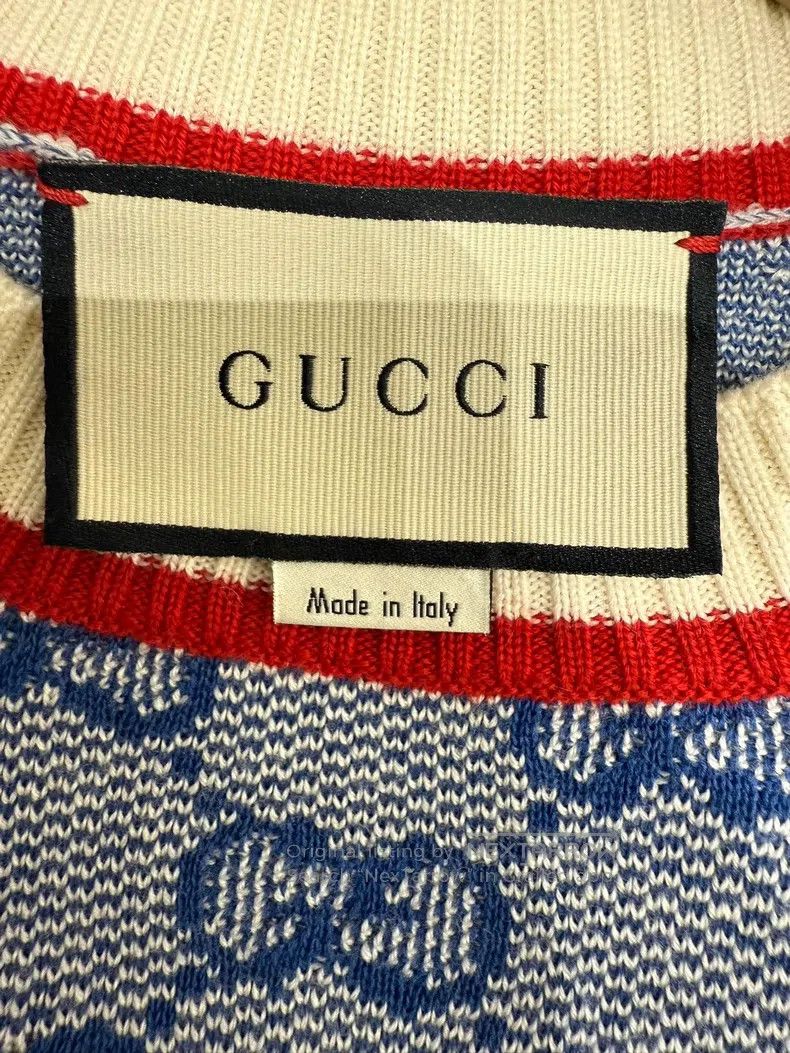 Gucci Gucci Knitted dress with full-print bow Size XS / US 0-2 / IT 36-38 - 4 Thumbnail