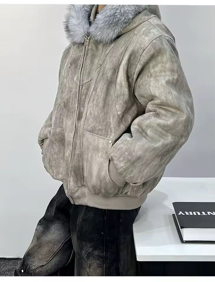 Other Winter Retro Faux Fur Streetwear Warm Coat Jacket Size US XL / EU 56 / 4 - 2 Thumbnail