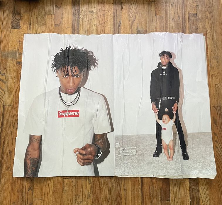 Supreme Supreme NBA Youngboy Poster wheat paste | Grailed