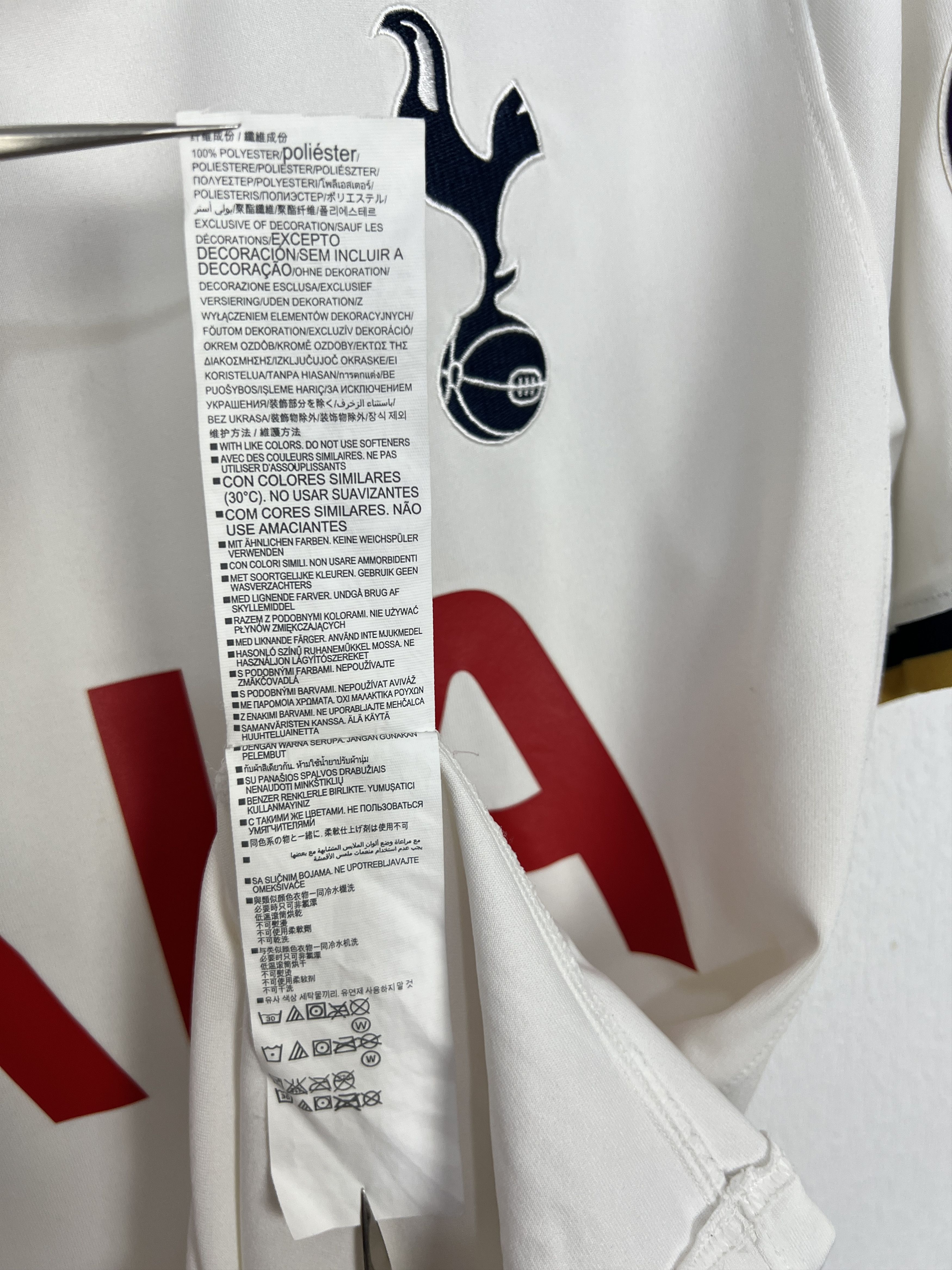 Under Armour Tottenham Hotspur Home football shirt 2016 Soccer #10 Kane Size US L / EU 52-54 / 3 - 13 Thumbnail