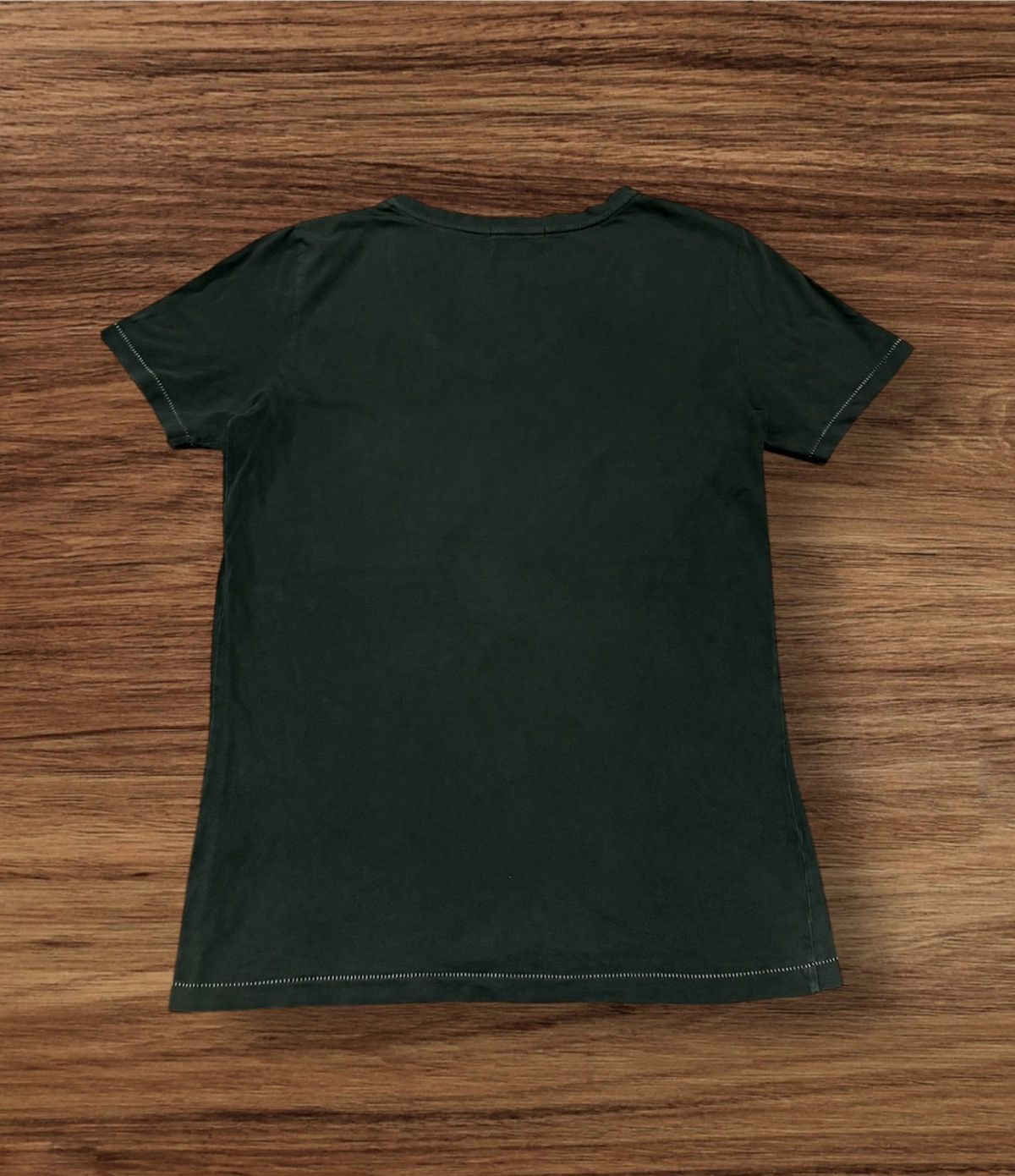 Designer × FACTOTUM × Japanese Brand Factotum Spellout Vneck T-Shirt Size US S / EU 44-46 / 1 - 2 Thumbnail