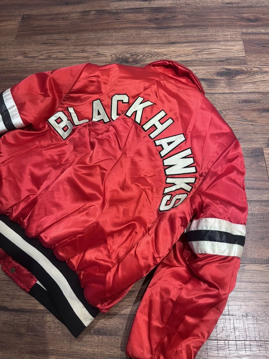 NHL Vintage Chicago Blackhawks 80s Jacket NHL Shain of Canada XL Size US XL / EU 56 / 4 - 11 Thumbnail