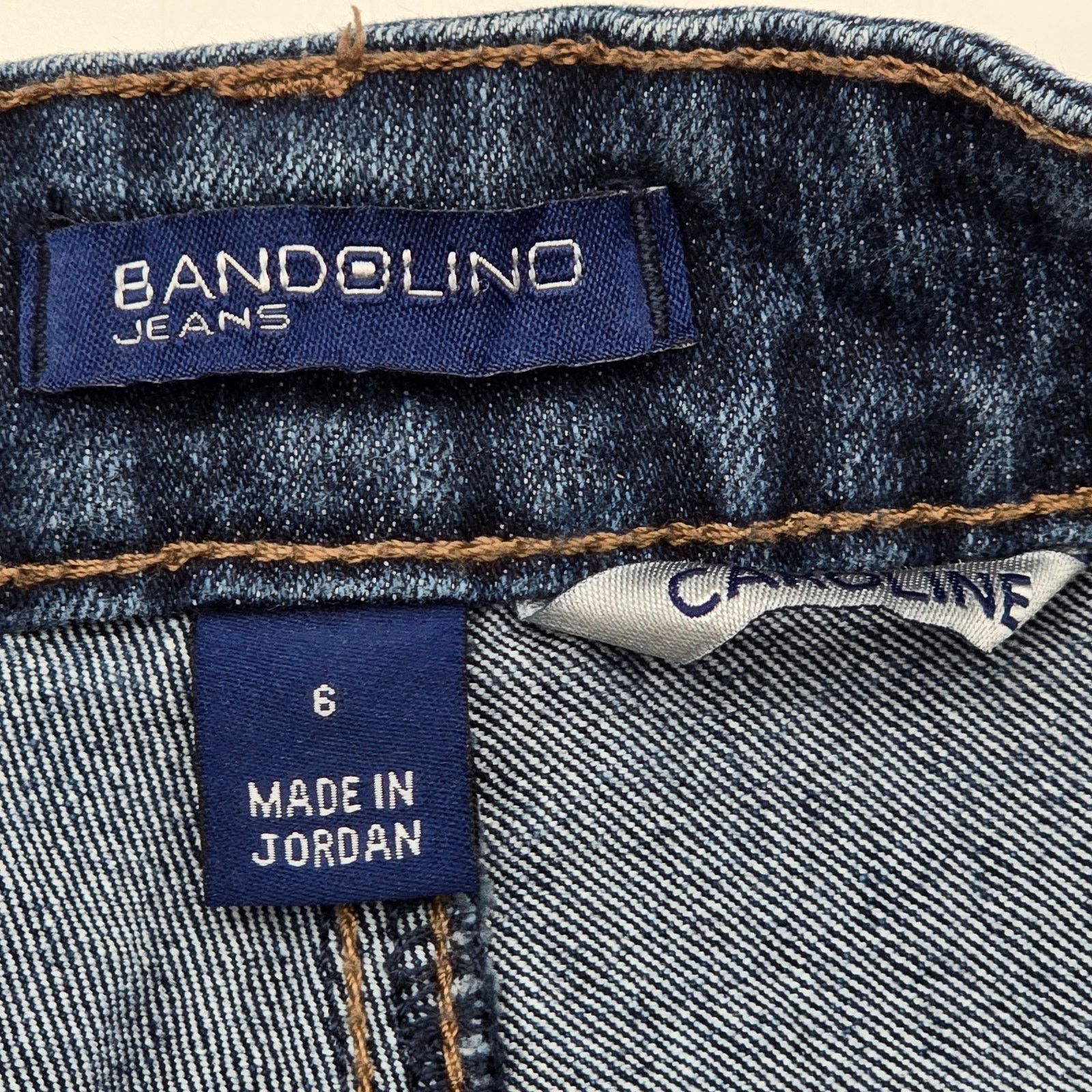 Other Bandolino Caroline Missy Blue Denim Jeans Pants Size 6 Size 28" / US 6 / IT 42 - 6 Thumbnail