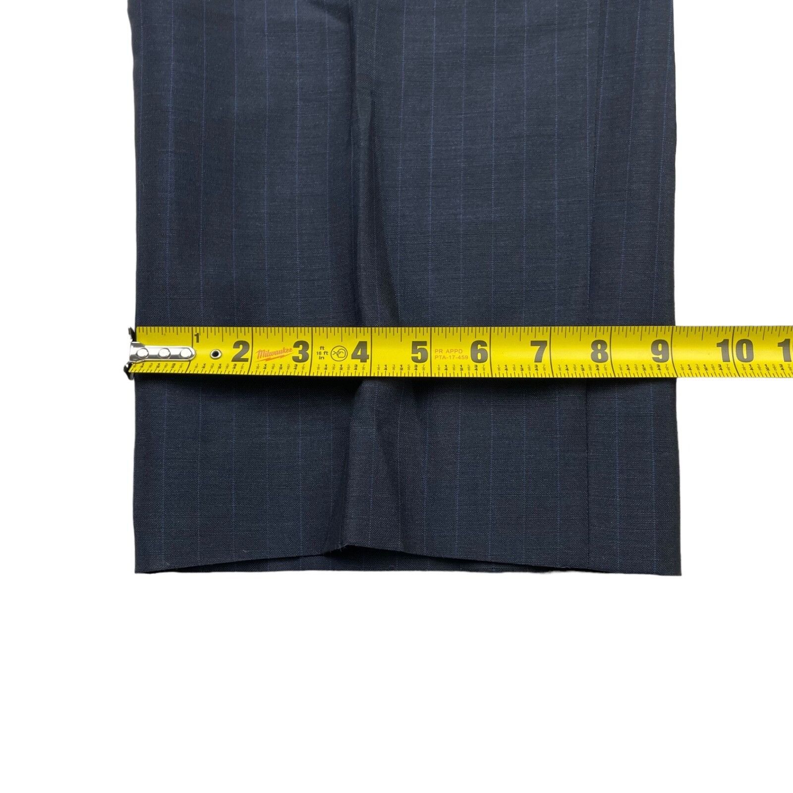 Oxxford Clothes VTG Oxxford Clothes Men's Manhattan Lightweight Suit Blue St Size 44R - 16 Thumbnail