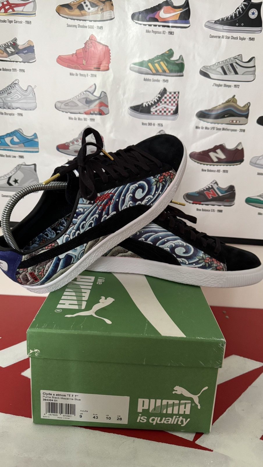 Puma PUMA Atmos x Clyde t.t.t US 10 Size US 10 / EU 43 - 3 Thumbnail