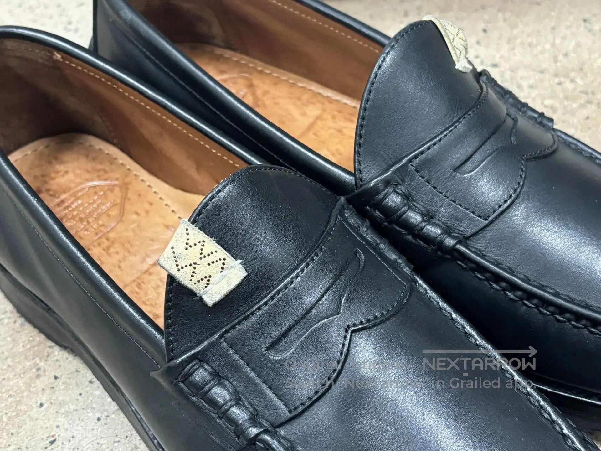 Visvim Visvim FABRO FOLK Loafers in Black. Size US 12 / EU 45 - 4 Thumbnail