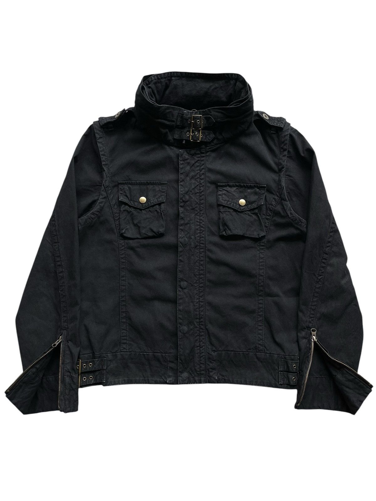 If Six Was Nine PPFM Punk Bondage Jacket Lgb Style Size US L / EU 52-54 / 3 - 3 Thumbnail