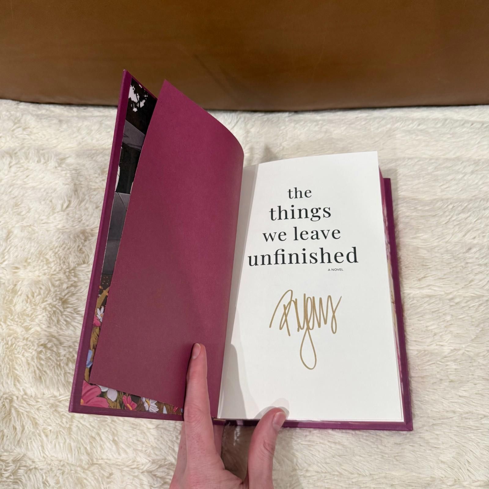Other The Things We Leave Unfinished (Signed) - In Hand!! Size ONE SIZE - 5 Thumbnail