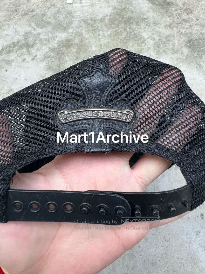 Chrome Hearts CHROME HEARTS Full print cross-stitched leather silver acc Size ONE SIZE - 5 Thumbnail