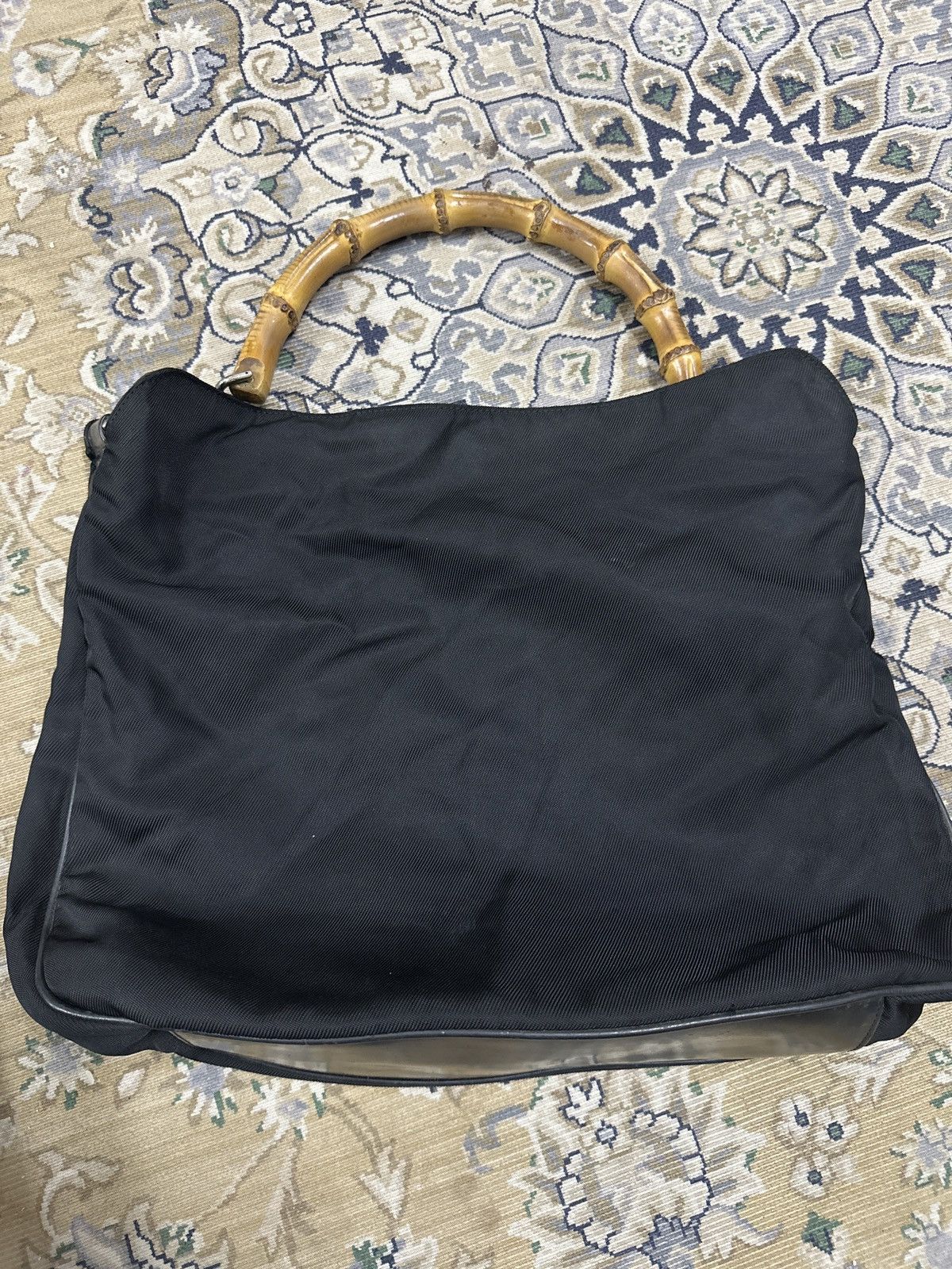Gucci Gucci shoulder bamboo nylon bag Size ONE SIZE - 1 Thumbnail