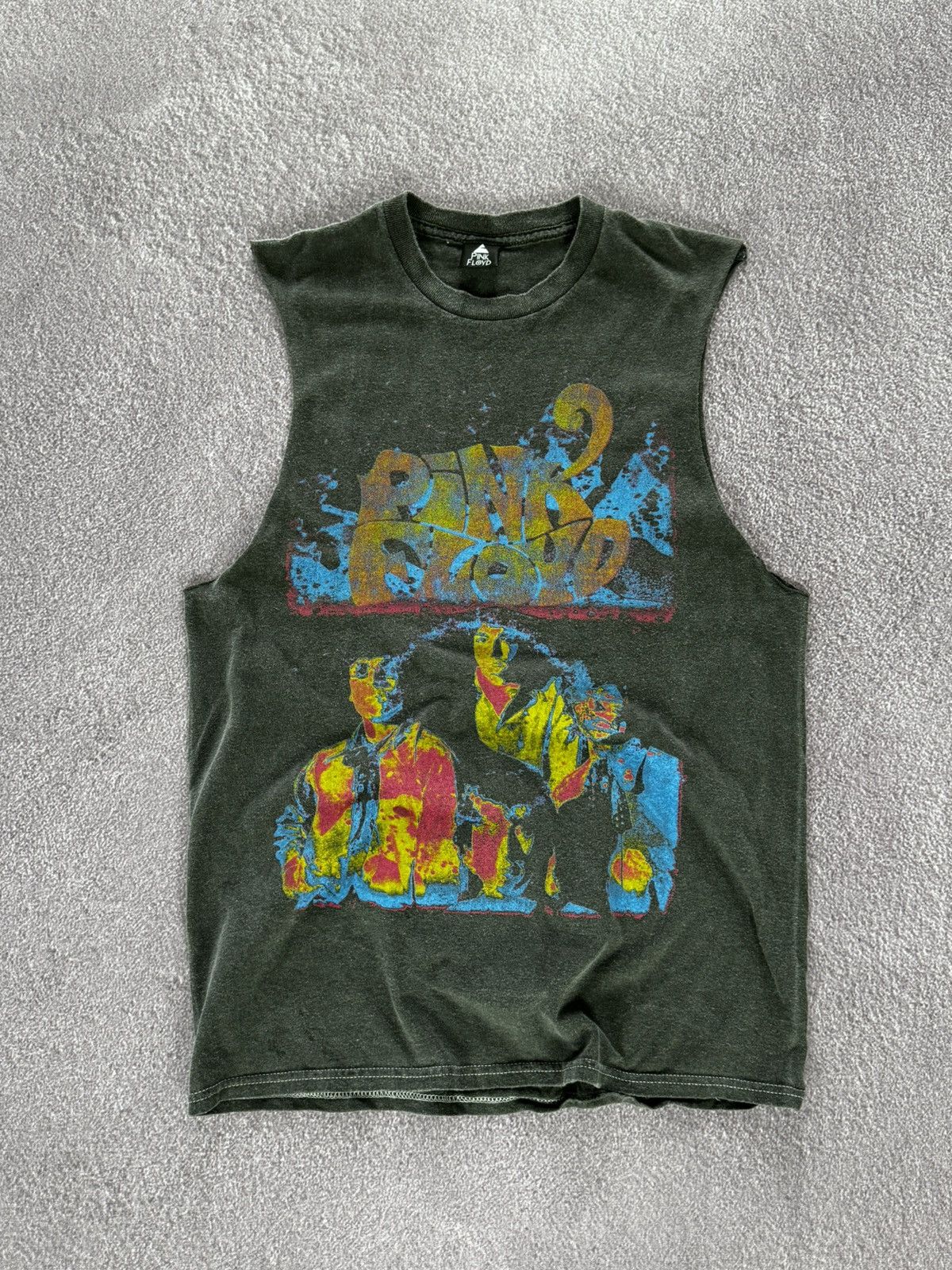 Band Tees Pink Floyd Black Faded Unique Design Band Tank Top Size US M / EU 48-50 / 2 - 1 Thumbnail