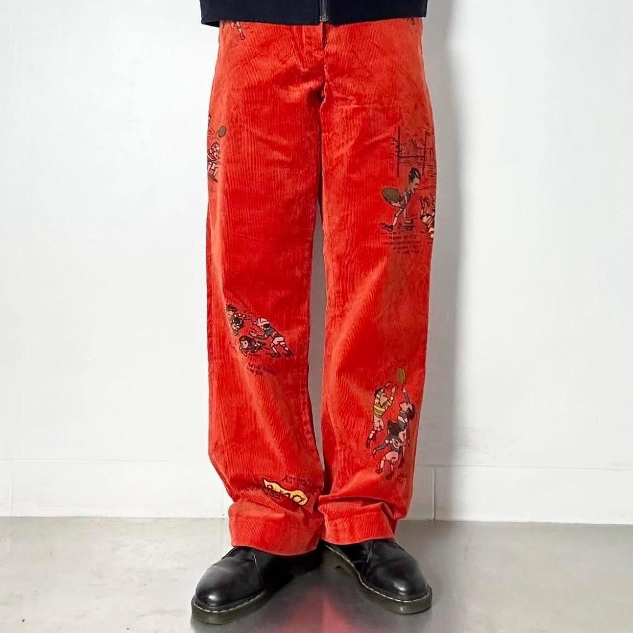 Polo Ralph Lauren Polo Ralph Lauren Orange Rugby Corduroy Chino