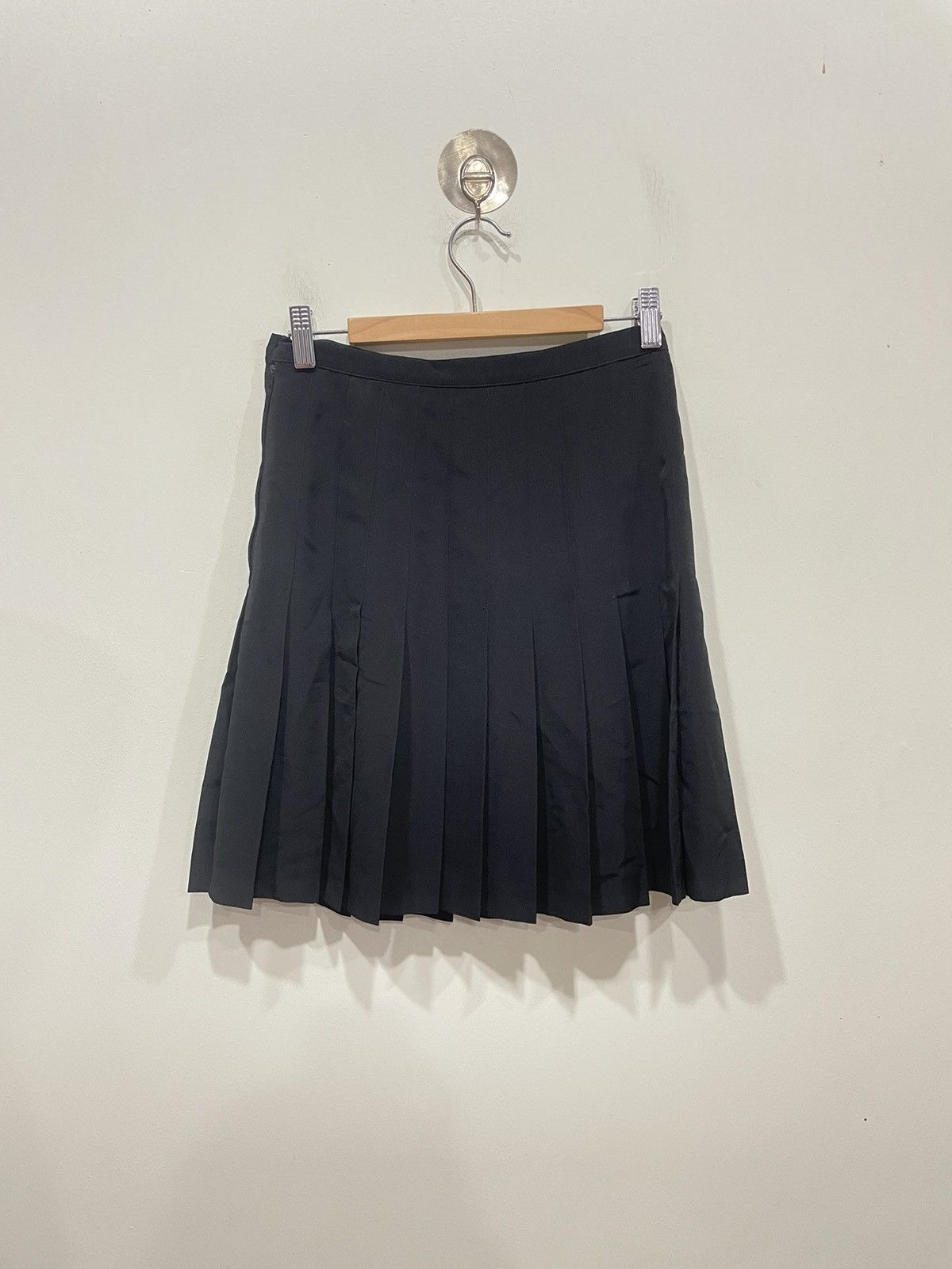 agnes b. Agnes B. Half Pleated Mini Skirt Size 26" / US 2 / IT 38 - 2 Thumbnail