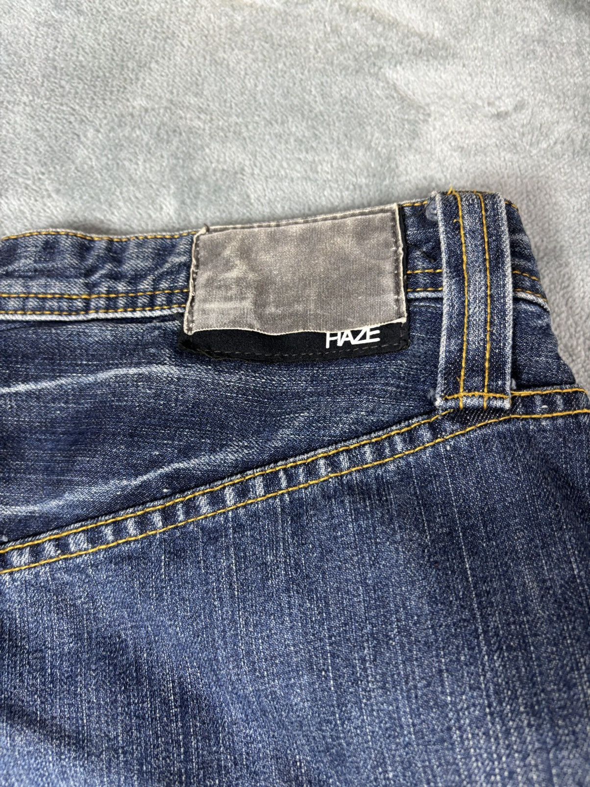 Haze Vintage Y2k Eric Haze Baggy Denim Pants. S0352 Size US 34 / EU 50 - 9 Thumbnail