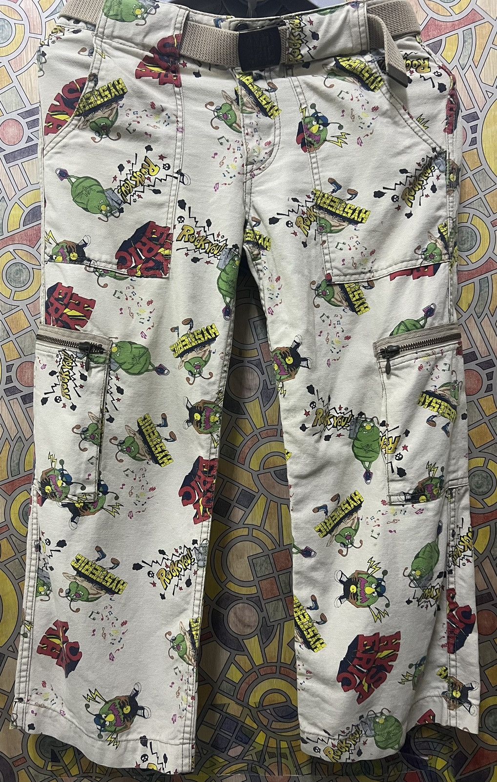 Hysteric Glamour PANTS Hysteric Glamour Rock You MONOGRAM Size US 30 / EU 46 - 3 Thumbnail
