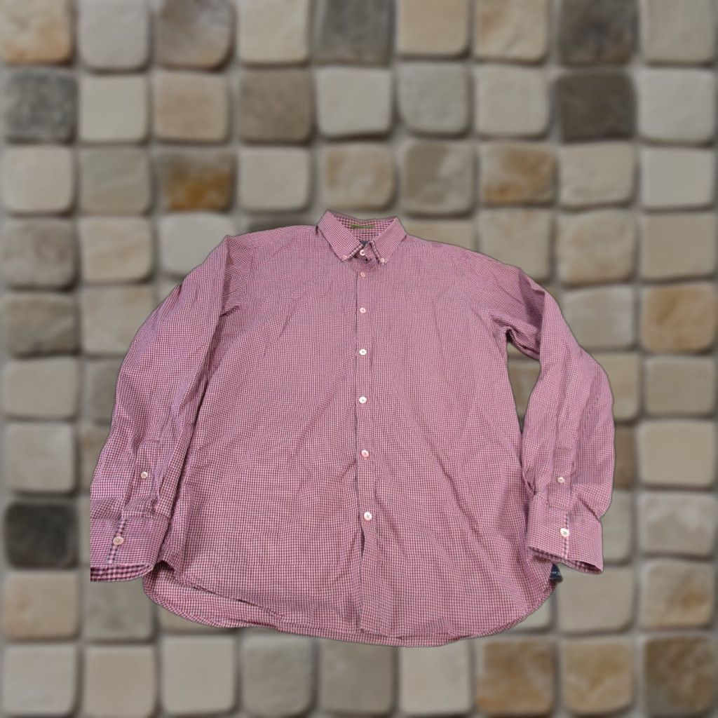 Ted Baker VINTAGE Ted Baker Shirt Mens 4 Purple Button-Up Long Sleeve Check Cotton Ted Baker Shirt Mens 4 Purple Button-Up Long Sleeve Check Cotton Size US S / EU 44-46 / 1 - 1 Thumbnail