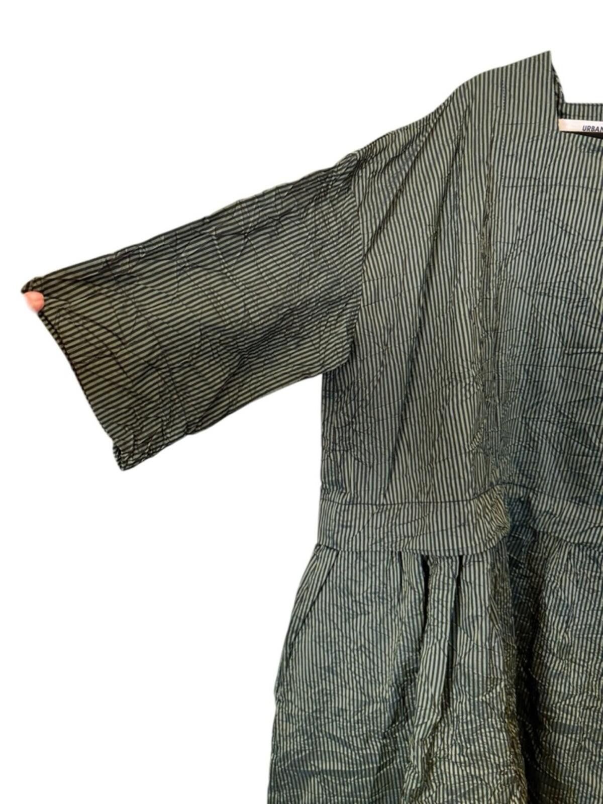 Other Alembika Urban Women’s Forest Green Striped Tunic Dress sz M Size M / US 6-8 / IT 42-44 - 2 Thumbnail