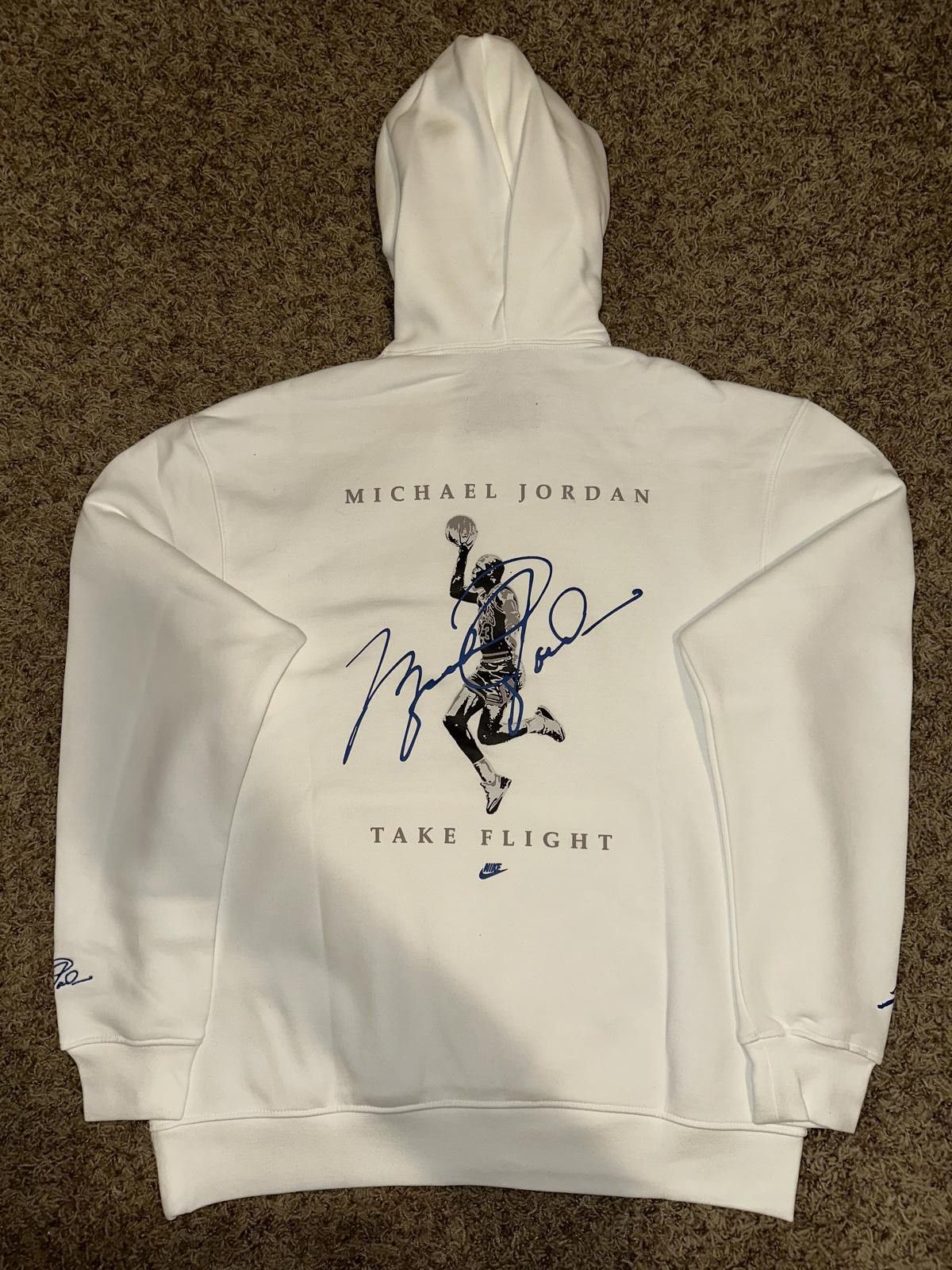 Nike Air Jordan Nike Collection Take Flight Fleece Hoodie White Size US M / EU 48-50 / 2 - 7 Thumbnail