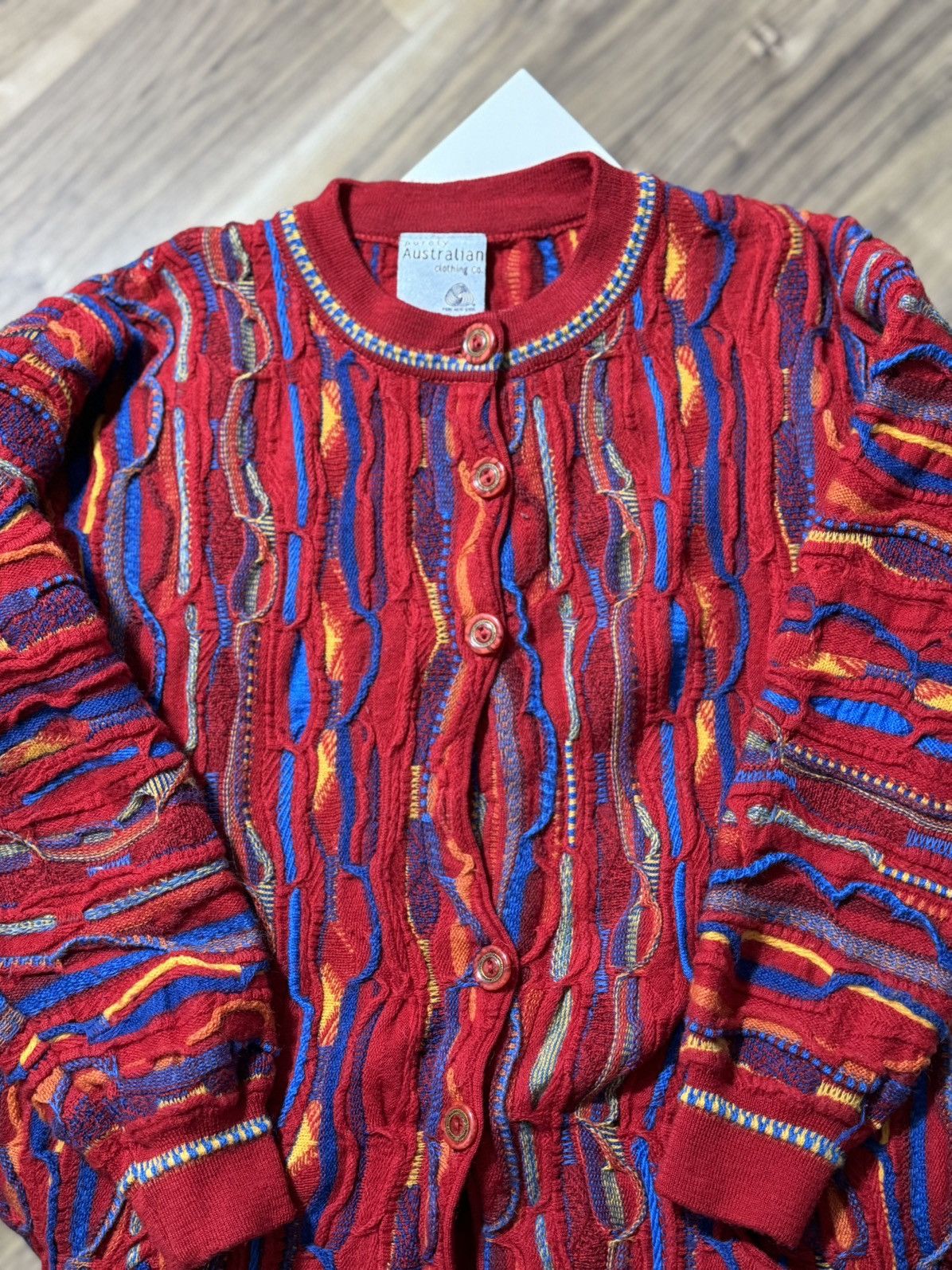 Coogi Coogi Australia 3D Wool Cardigan Size US M / EU 48-50 / 2 - 3 Thumbnail