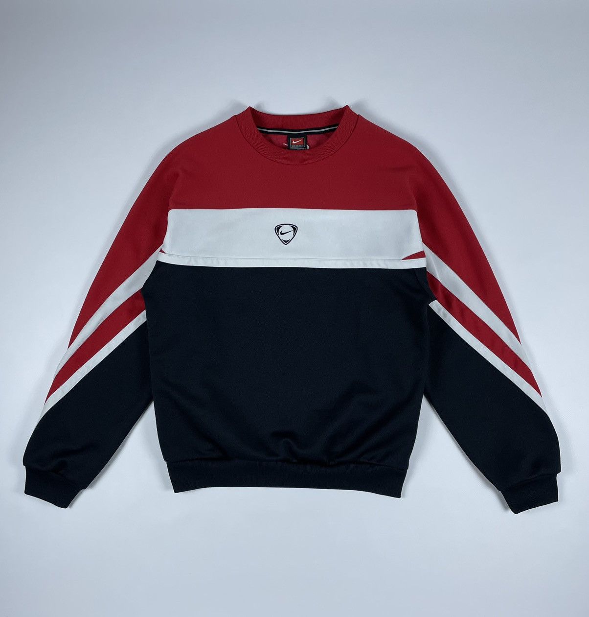 Nike × Vintage Vintage Nike Team Sweatshirt Center Swoosh Size US S / EU 44-46 / 1 - 1 Thumbnail