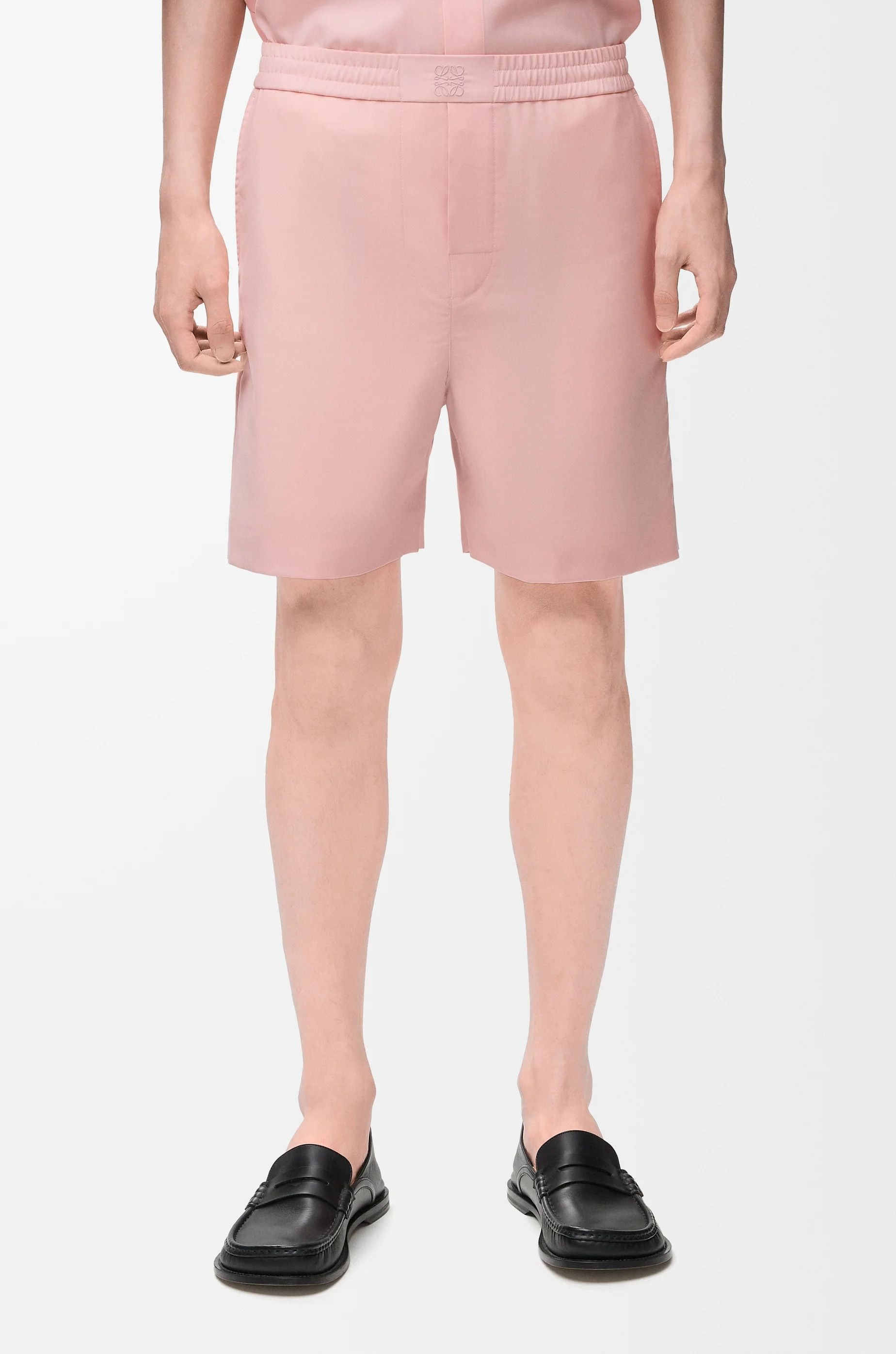 Loewe o1in1g0426 Shorts in wool in Coral Size US 34 / EU 50 - 2 Thumbnail