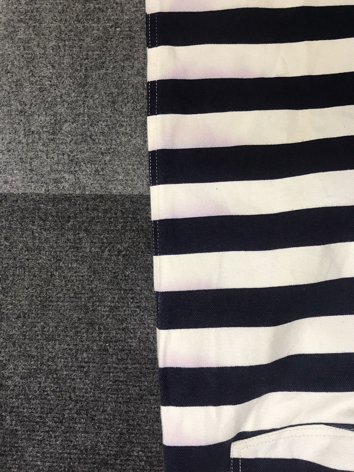 Japanese Brand Very Rare Prisoner Stripe Ballon Duck Canvas Pant Size US 35 - 17 Thumbnail