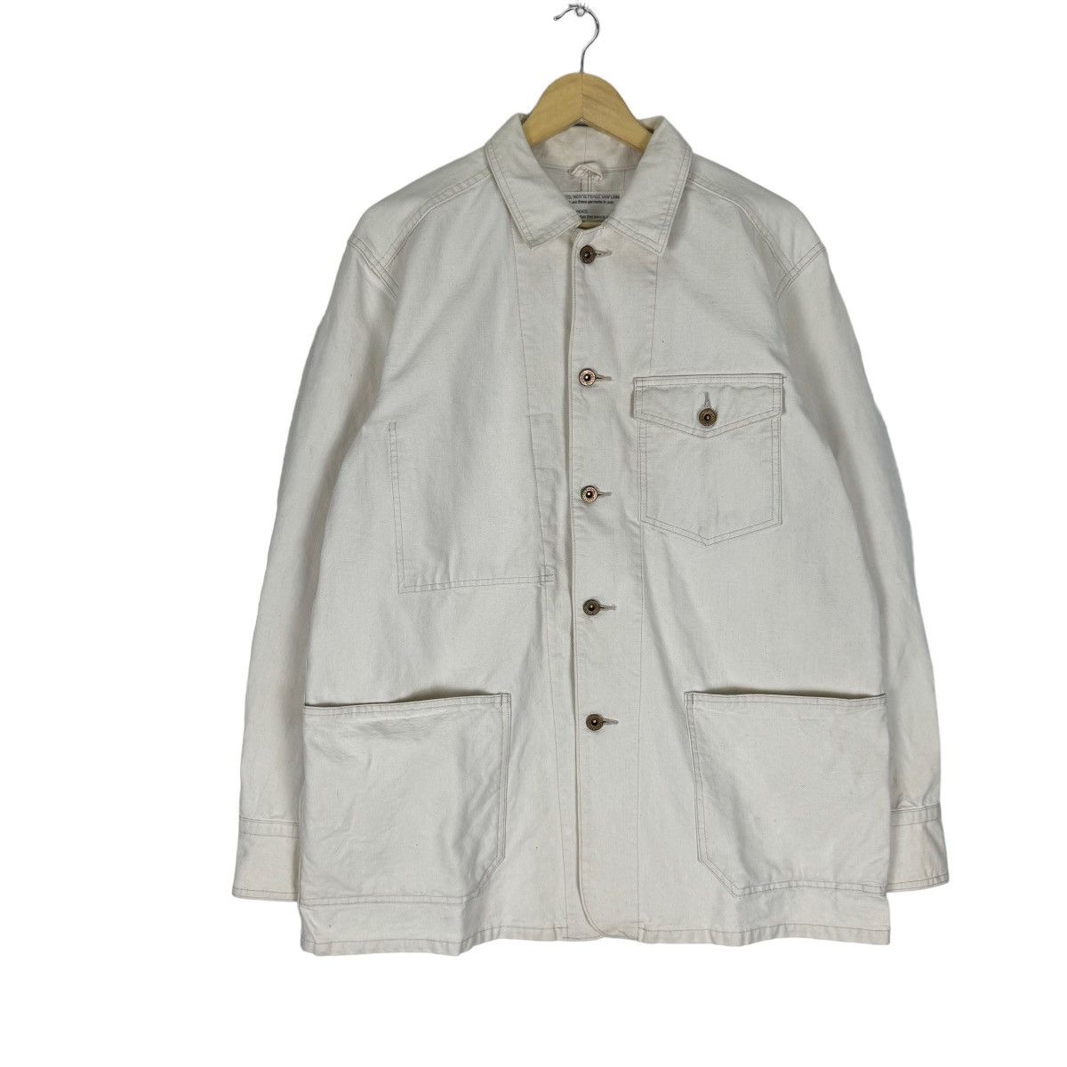 Johnbull ☀️JOHN BULL WORKWEAR GARMENTS CANVAS BUTION JACKET Size US L / EU 52-54 / 3 - 2 Thumbnail