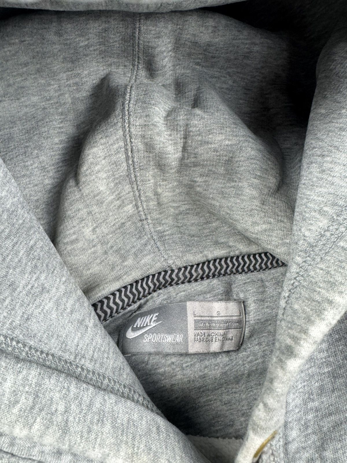 Nike × Vintage NIKE VINTAGE CENTER LOGO OVERSIZE BOXY HOODIE Size US L / EU 52-54 / 3 - 7 Thumbnail