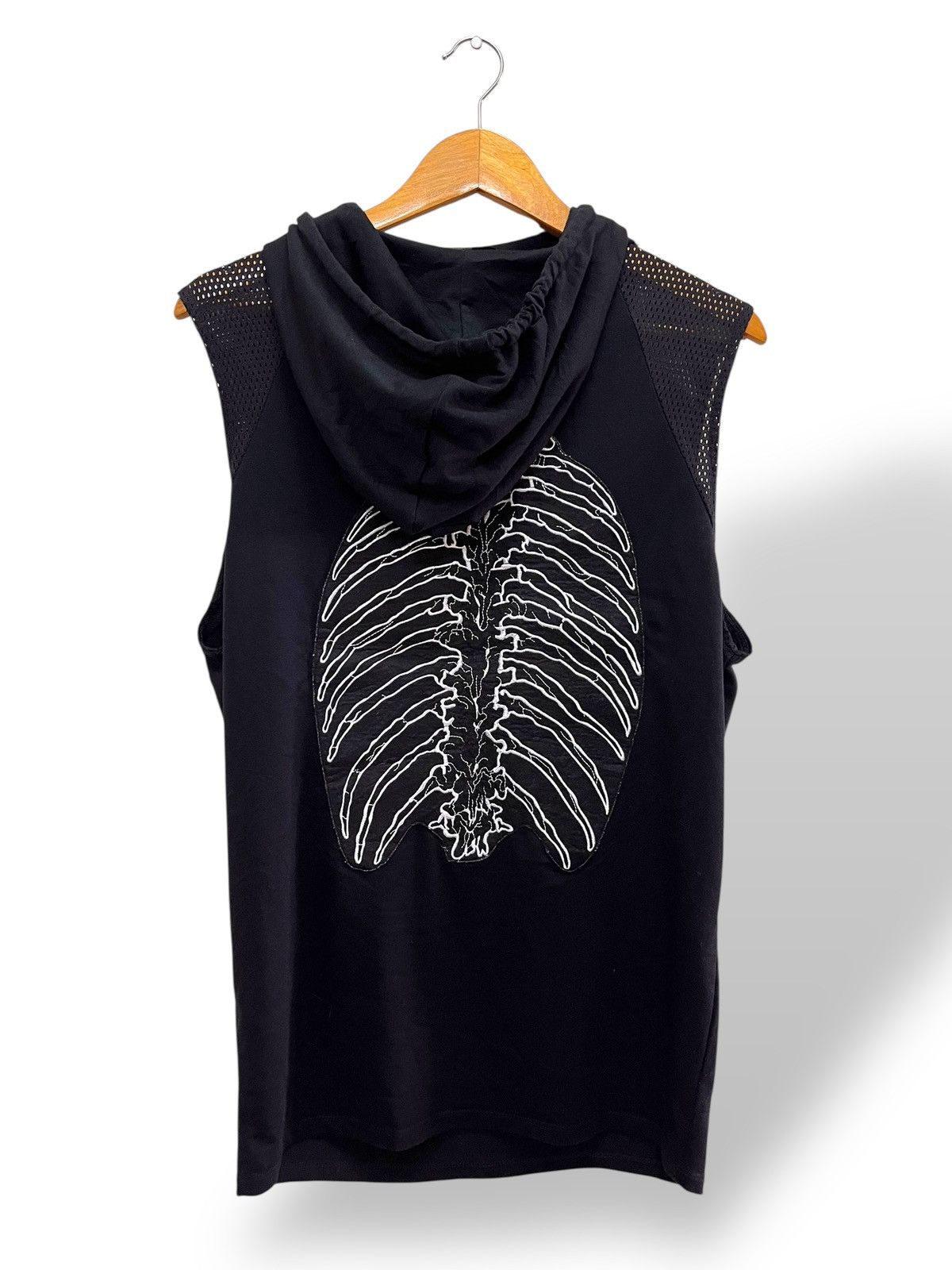 If Six Was Nine Japanese Brand Glad News Sleeveless Hoodies Size US M / EU 48-50 / 2 - 1 Thumbnail