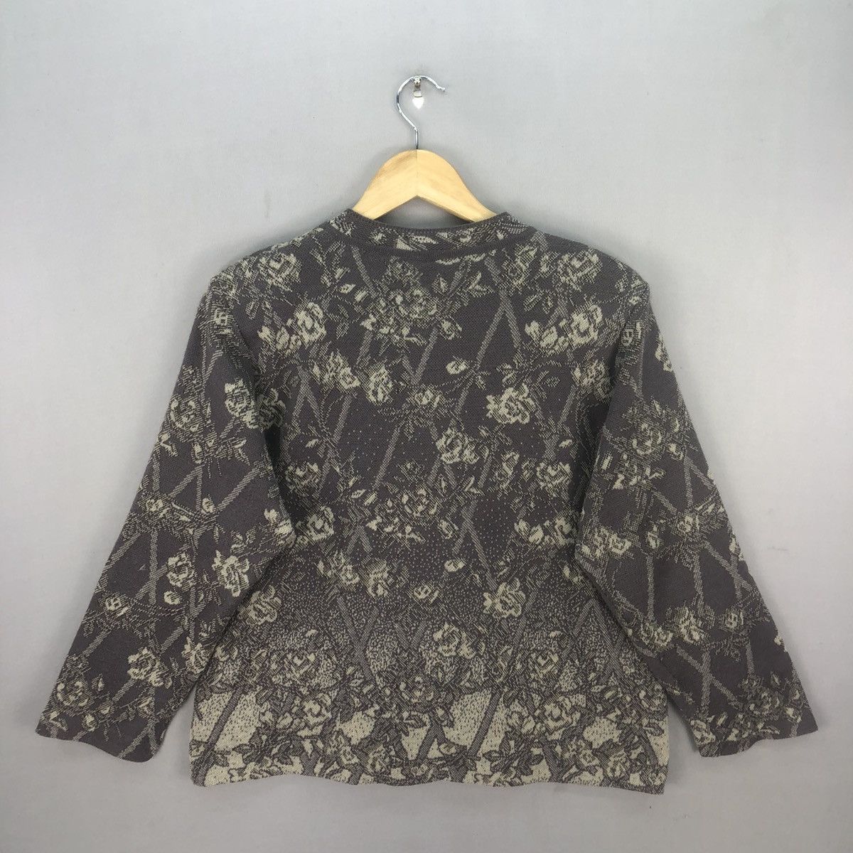 Japanese Brand Dolce Mara Button Up Knit Cardigan Size S / US 4 / IT 40 - 10 Thumbnail