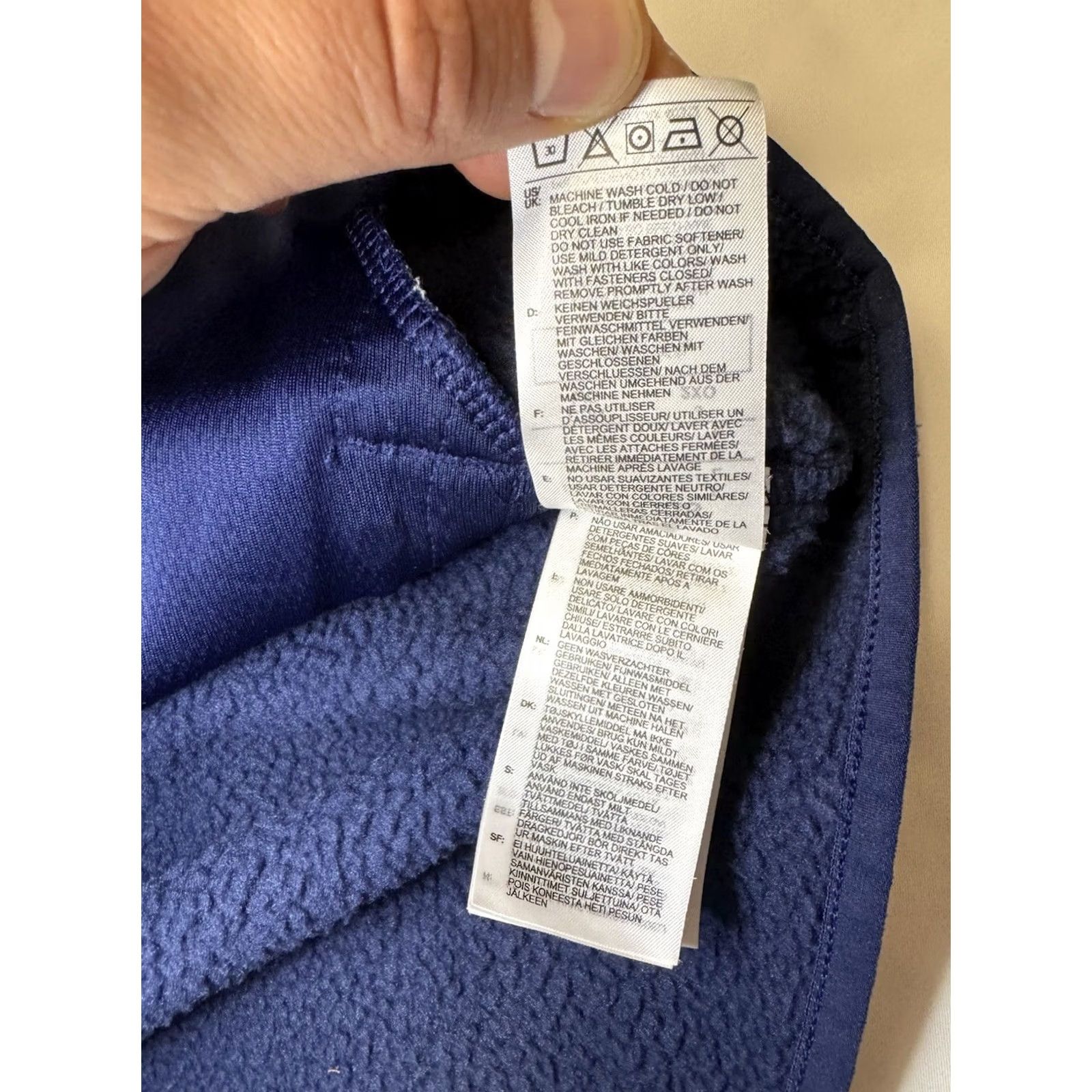Adidas Adidas Seattle Kraken Fleece Vest Full Zip Navy Blue NHL Pockets Mens Large Vest Size US L / EU 52-54 / 3 - 7 Thumbnail