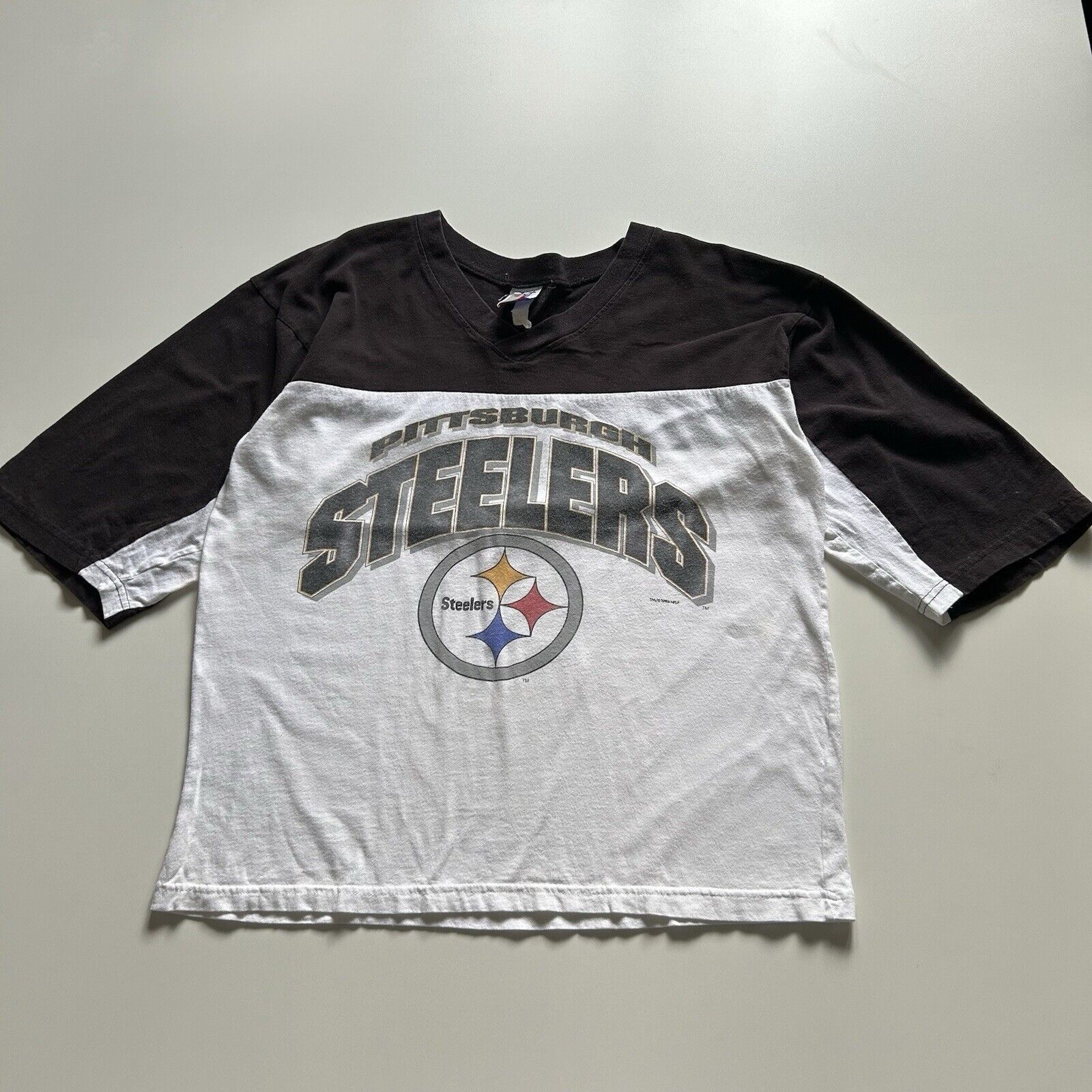 NFL Vintage 90s 1996 Pittsburgh Steelers NFL T Shirt XL Rare Size US XL / EU 56 / 4 - 1 Thumbnail