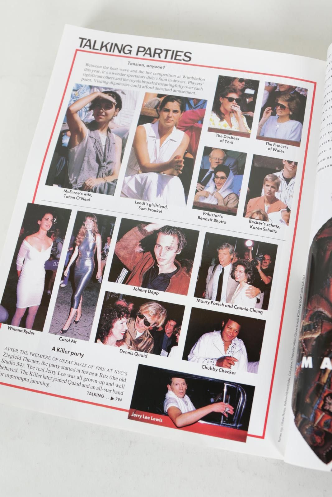 Vogue 89' Vogue September Naomi Campbell Magazine Size ONE SIZE - 5 Thumbnail