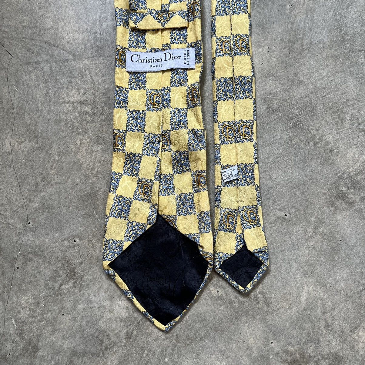 Dior Vintage 90s Christian Dior Paris Silk Ties Size ONE SIZE - 3 Thumbnail