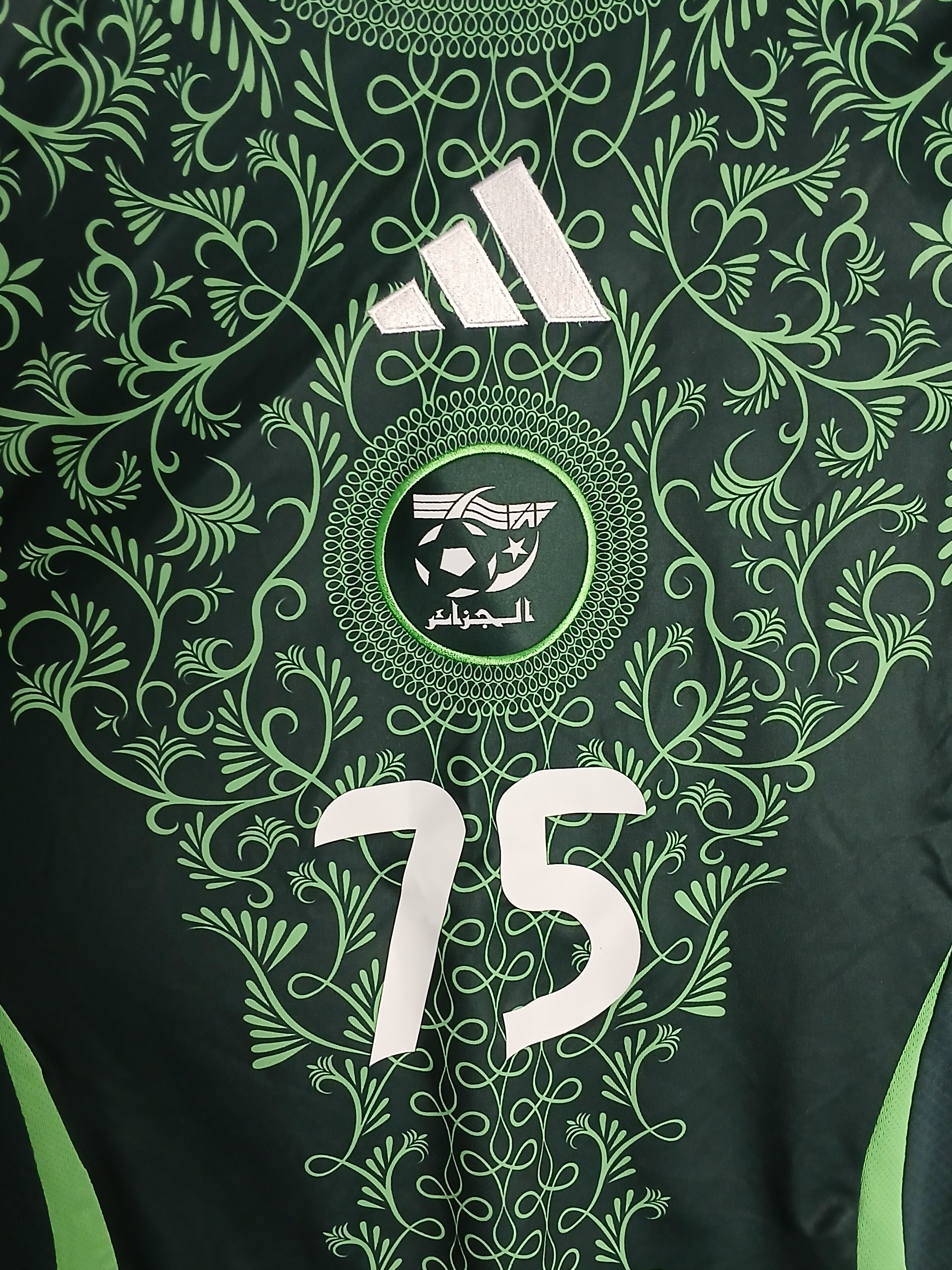 Adidas Algeria National Team 24/25 Away Football Jersey T-Shirt Size US S / EU 44-46 / 1 - 3 Thumbnail