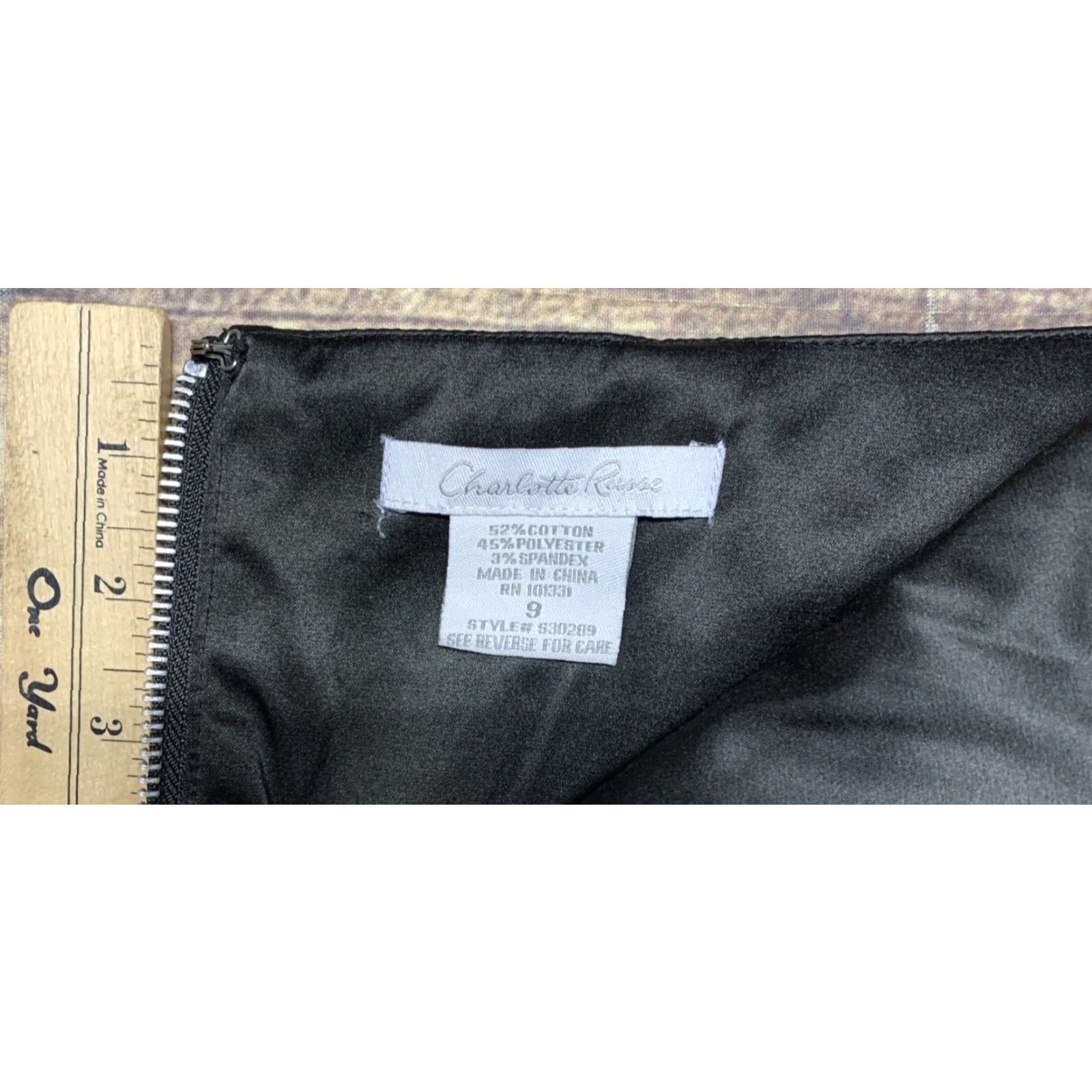 Vintage VINTAGE Charlotte Russe Faux Leather Mini Skirt Size 9 Side Zipper Cotton Size 30" / US 8 / IT 44 - 4 Thumbnail