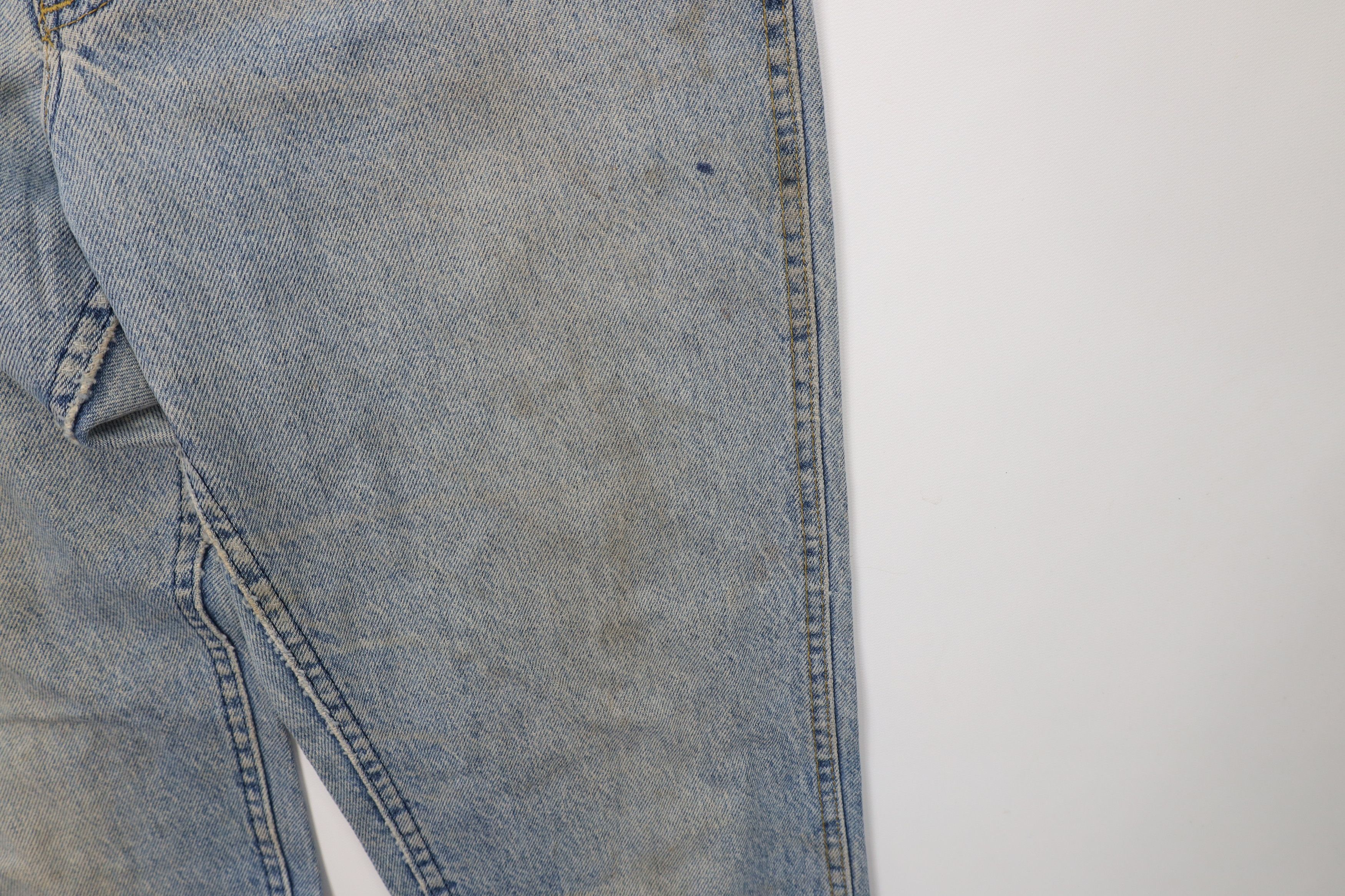 Lee Vintage 90s Lee Relaxed Fit Tapered Leg Denim Jeans USA Blue Size 36" / US 14 / IT 50 - 7 Thumbnail