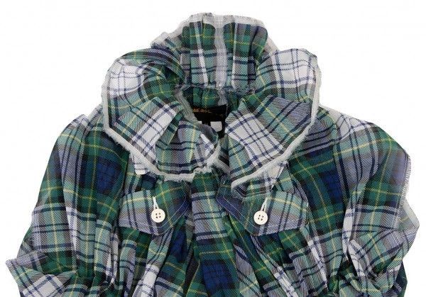 Comme des Garcons Comme Des Garcons SSGreen retro plaid short top 2502-Nexta Size XS / US 0-2 / IT 36-38 - 4 Thumbnail