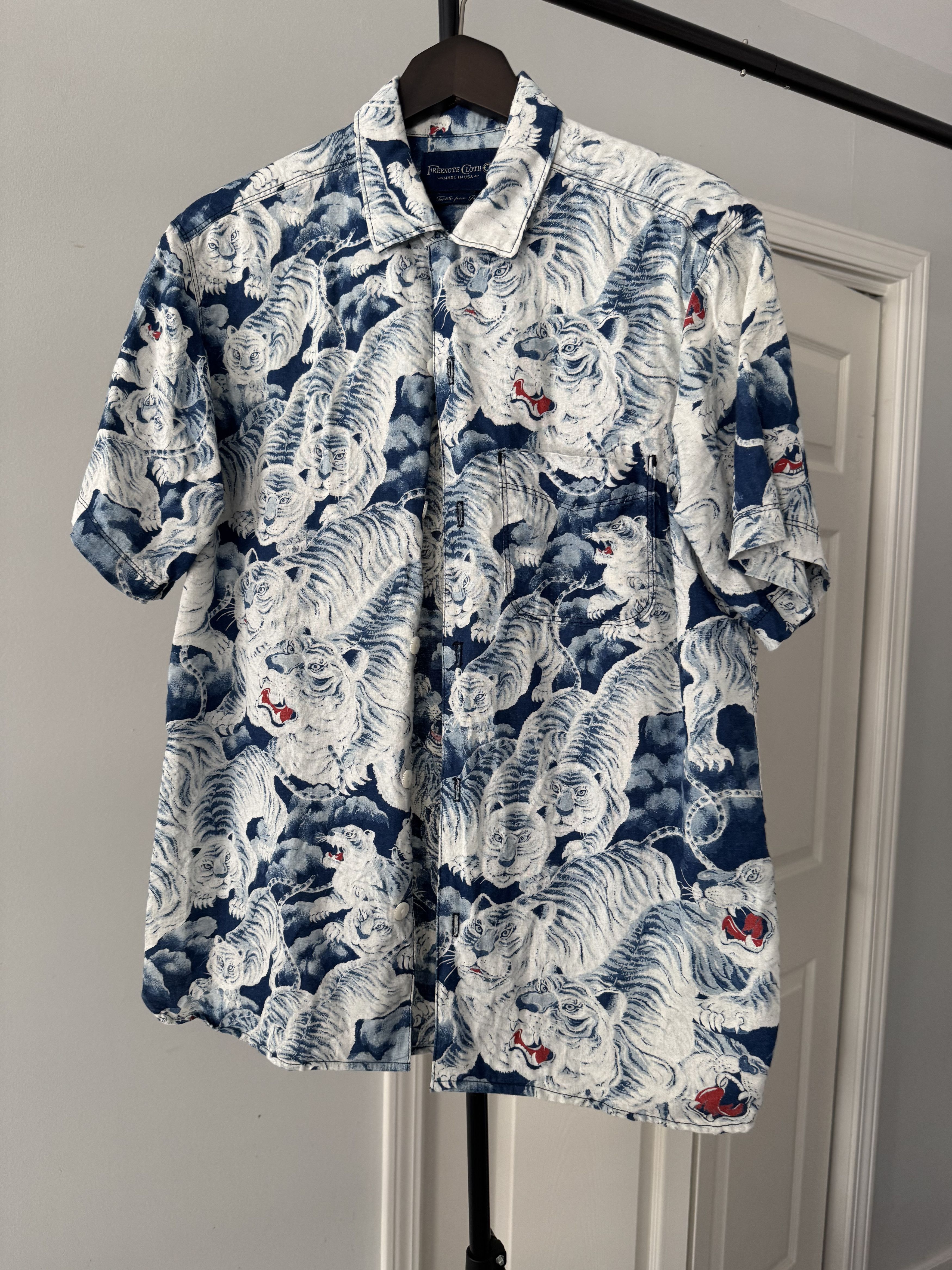 Hawaiian Ice Tiger Shirt