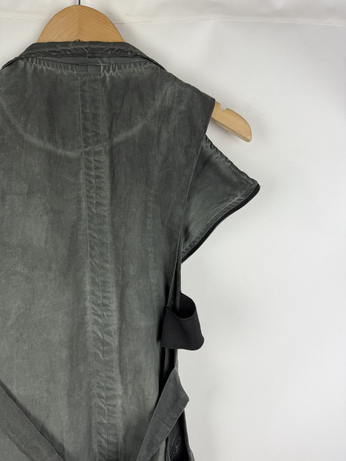 Japanese Brand Junus Coban Avant-garde Assymetrical Vest Tunic Jacket Size L / US 10 / IT 46 - 14 Thumbnail