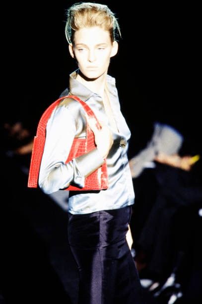 Gucci by Tom Ford SS1998 Runway Silk Blouse.