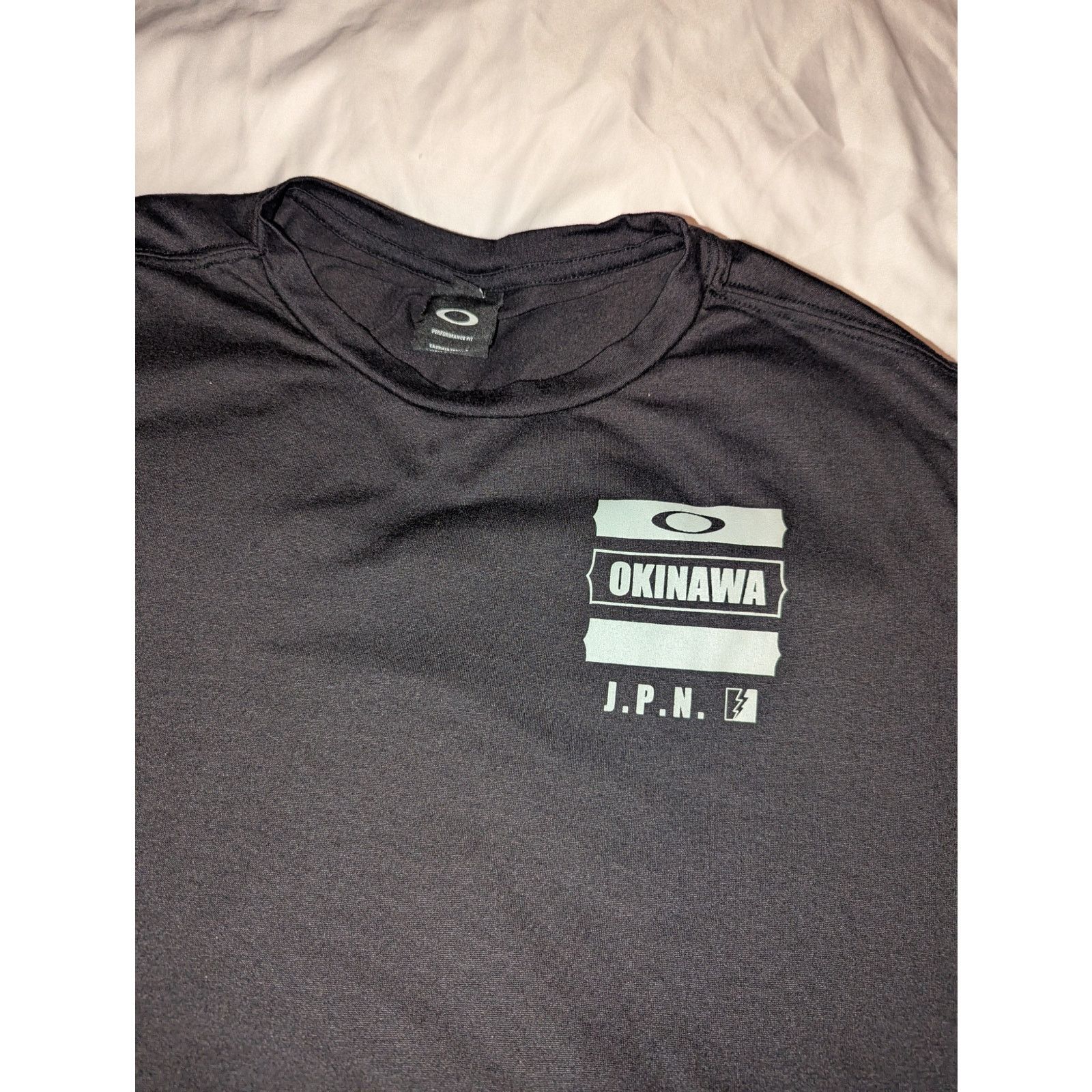 Oakley Rare Oakley Okinawa Japan Performance T Shirt Large Black Size US L / EU 52-54 / 3 - 1 Thumbnail