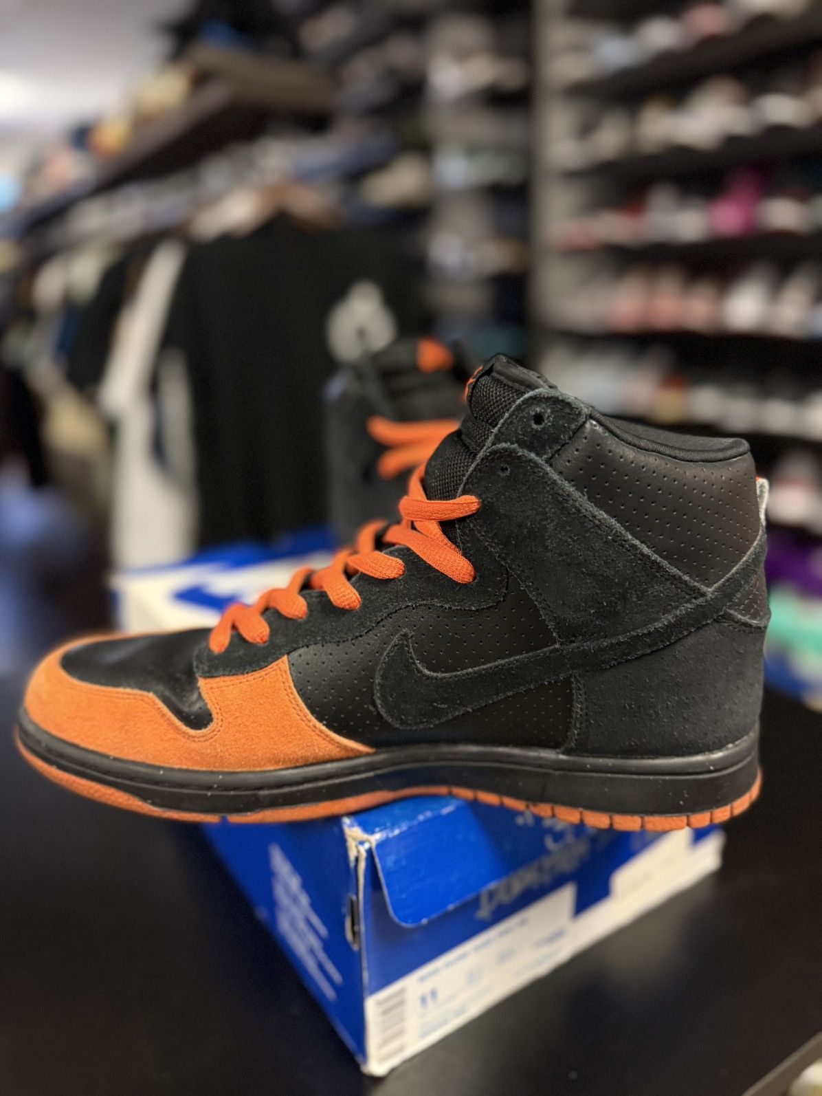 Nike Size 11 - Nike Dunk Pro Sb High Black Nike 305050-005 Size US 11 / EU 44 - 9 Thumbnail
