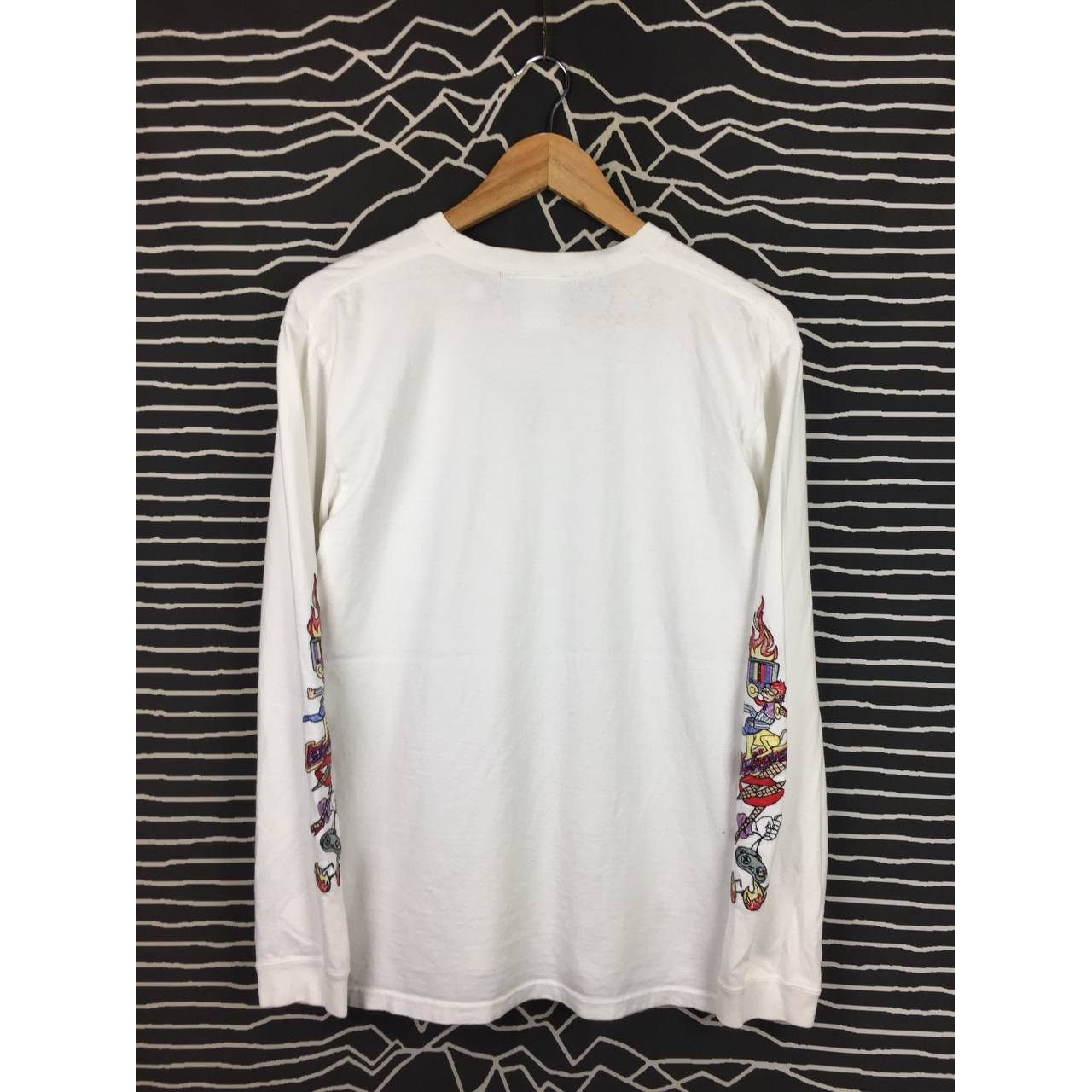 Japanese Brand × Vintage Left Alone Japanese Brand Doodle Style Artwork Tee Size US M / EU 48-50 / 2 - 8 Thumbnail