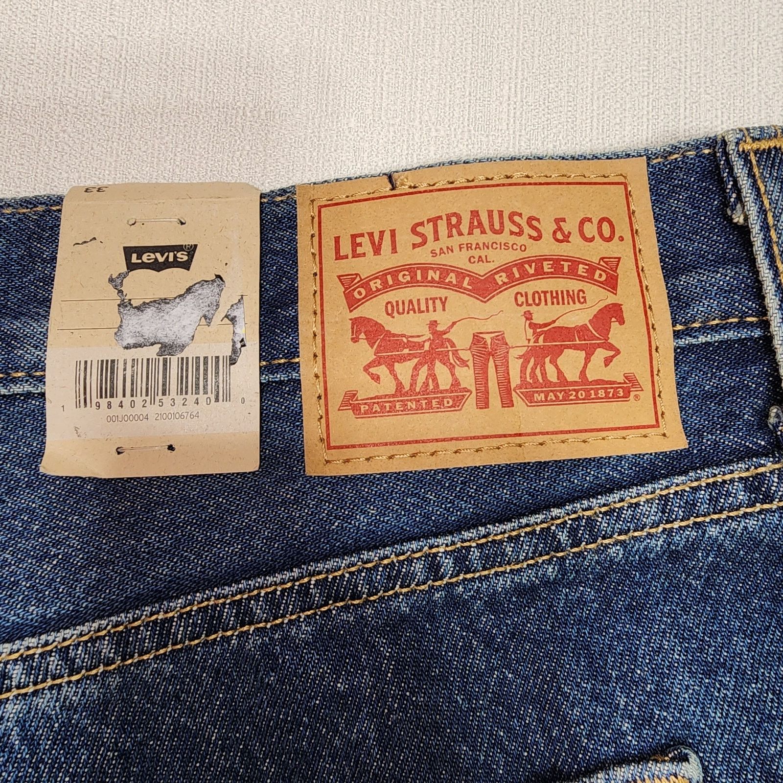 Levi's Levi's 94 baggy shorts W33''x18'' NWT Size US 33 - 8 Thumbnail