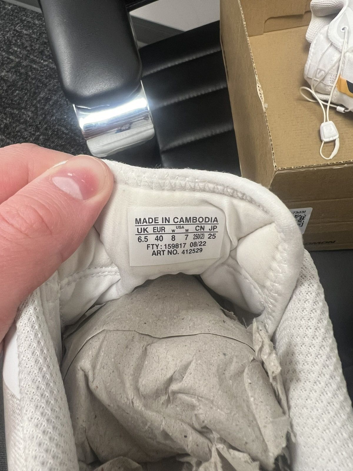 White Solomon XT-6 Unisex Sportstyle