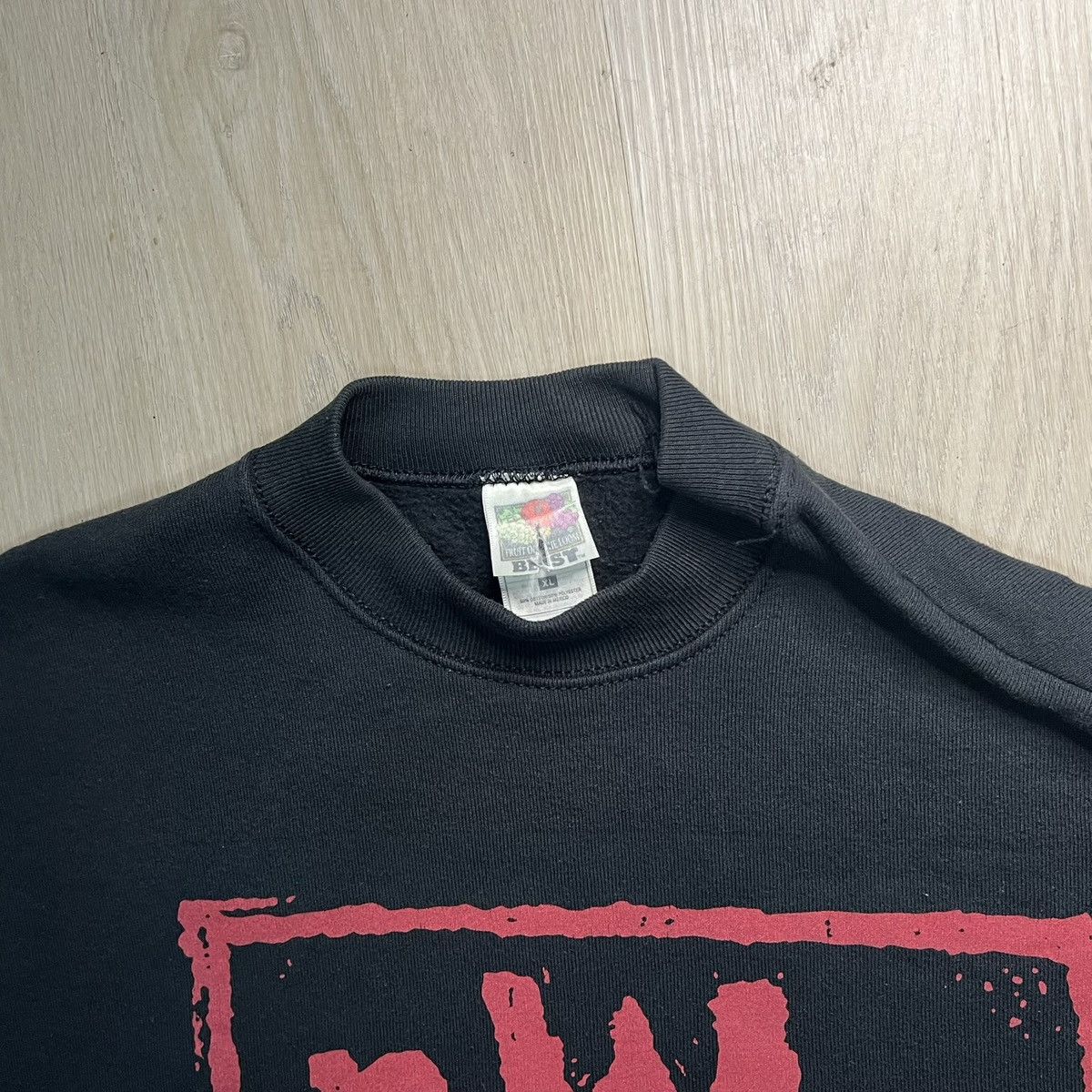 Fruit Of The Loom Vintage NWO (Wolfpac) 4-Life Sting Crewneck Black Size US XL / EU 56 / 4 - 4 Thumbnail